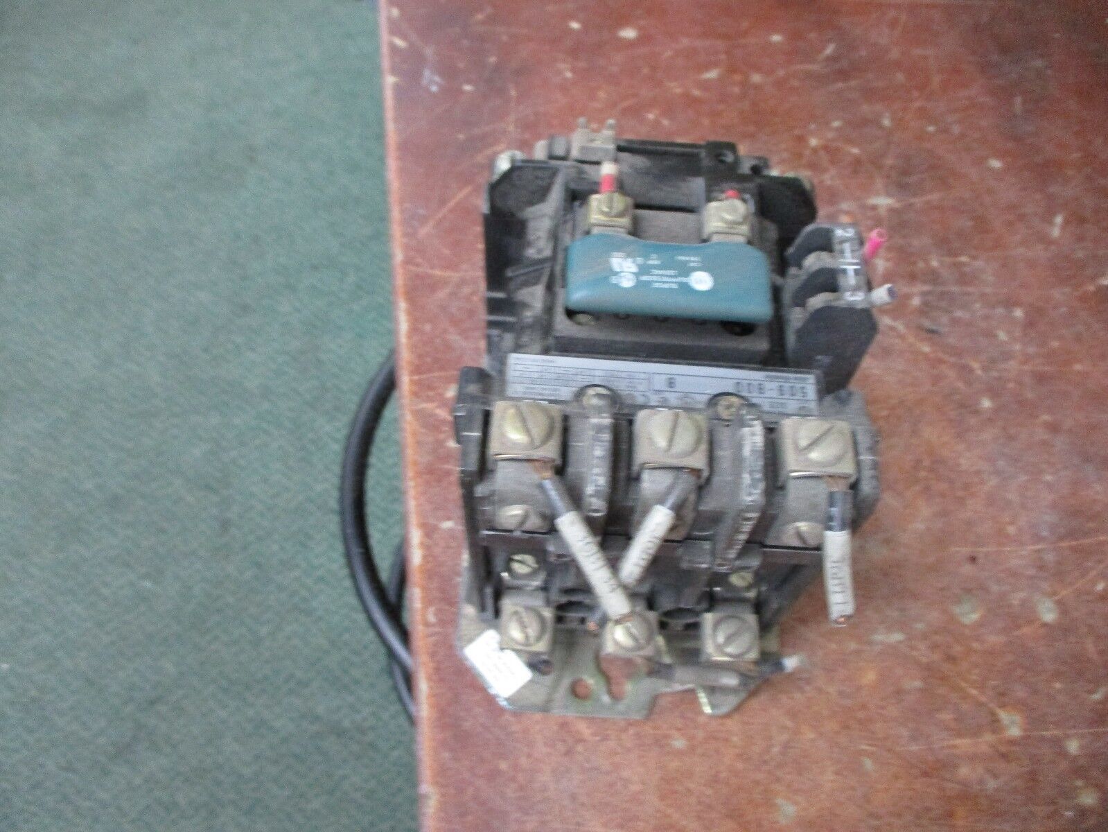 Allen-Bradley Size 1 Contactor 509-B0D 27A 600V 120V Coil Used