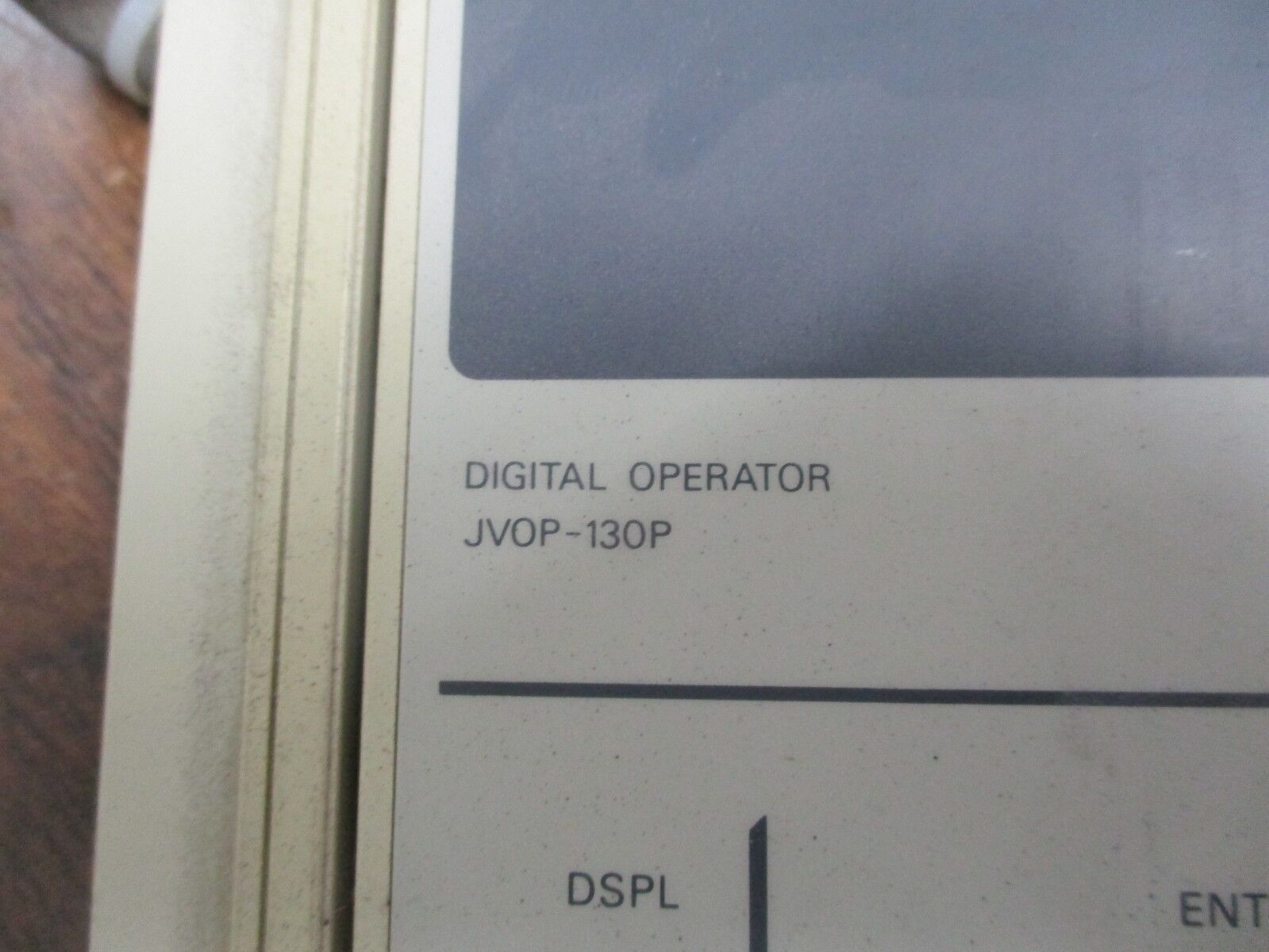 Yaskawa Digital Operator Keypad JVOP-130P With Cover Plate Used
