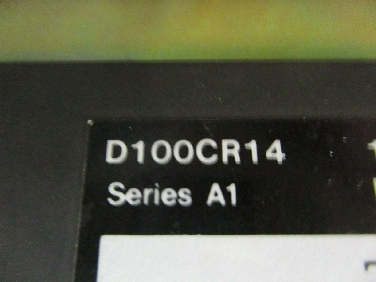 Eaton/Cutler-Hammer D100 Programmable Controller D100CR14 Ser. A1 115VAC Used