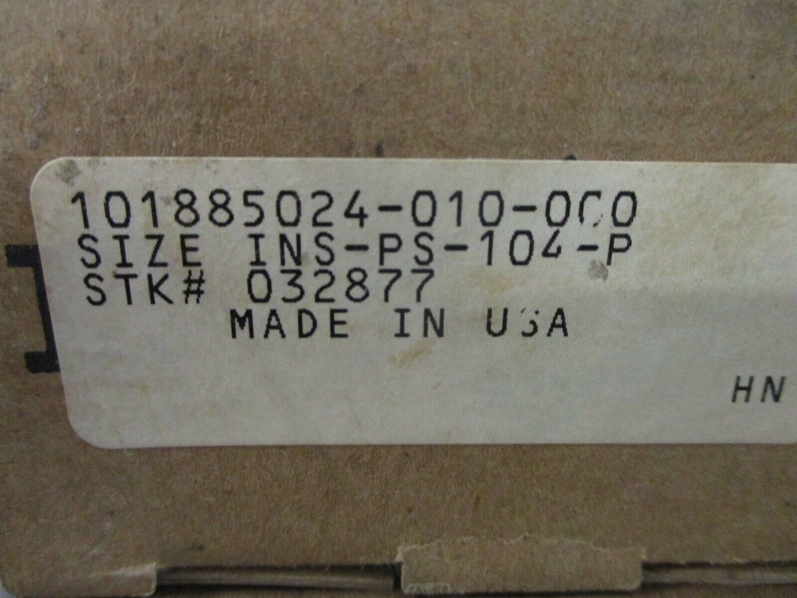Dodge Polymer Sleeve Bearing Insert 032877 Size: INS-PS-104-P New Surplus