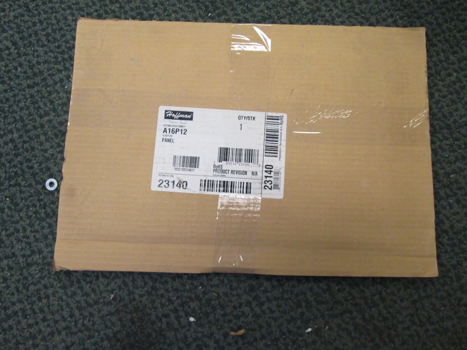 Hoffman Back plate A16P12 16" x 12" New Surplus