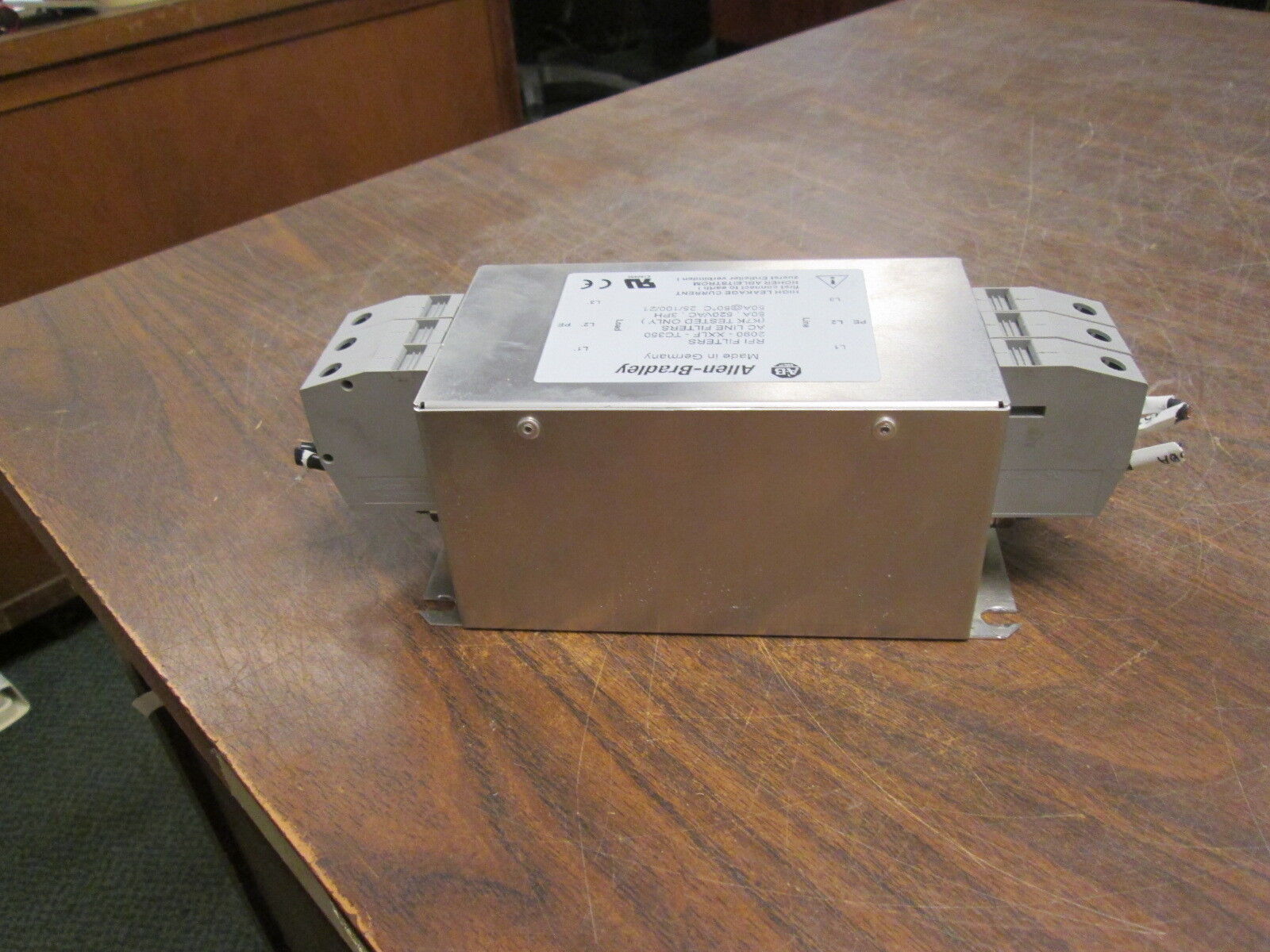 Allen-Bradley RFI/AC Line Filters 2090-XXLF-TC350 50A 520V 3Ph Used