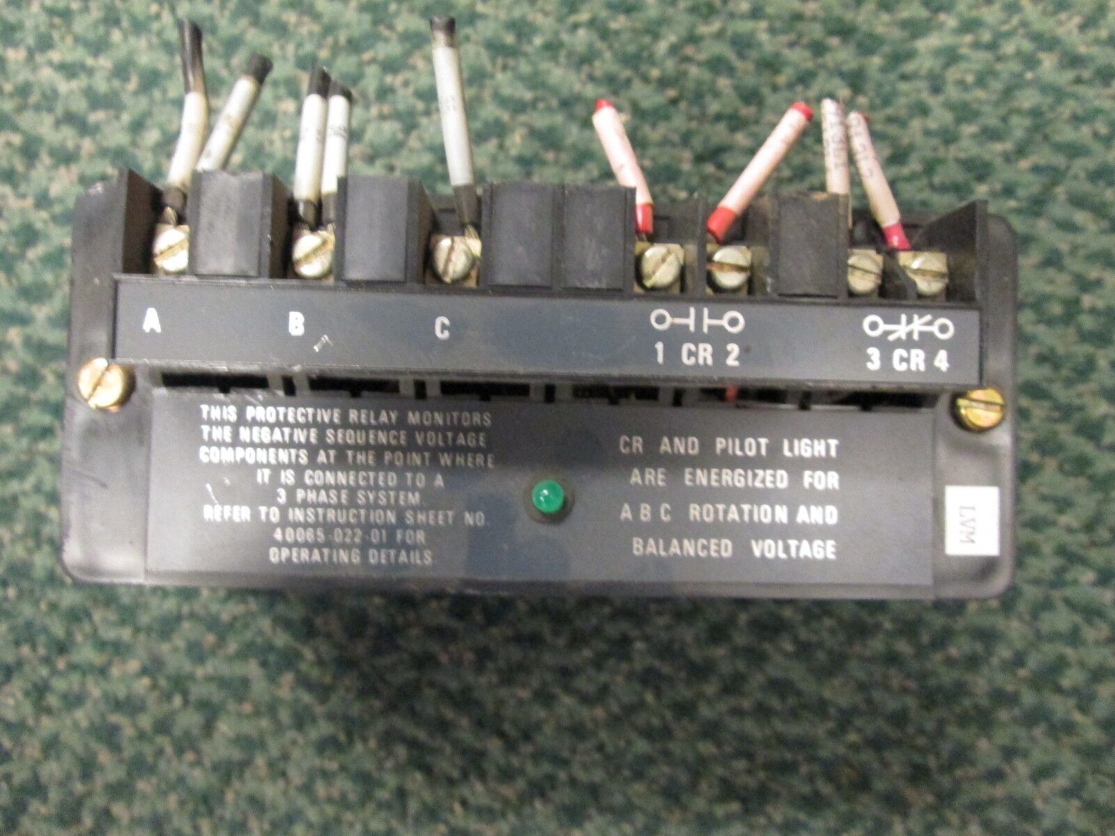 Allen-Bradley Line Voltage Monitor Relay 813S-V0B 480V 60Hz 3Ph Used