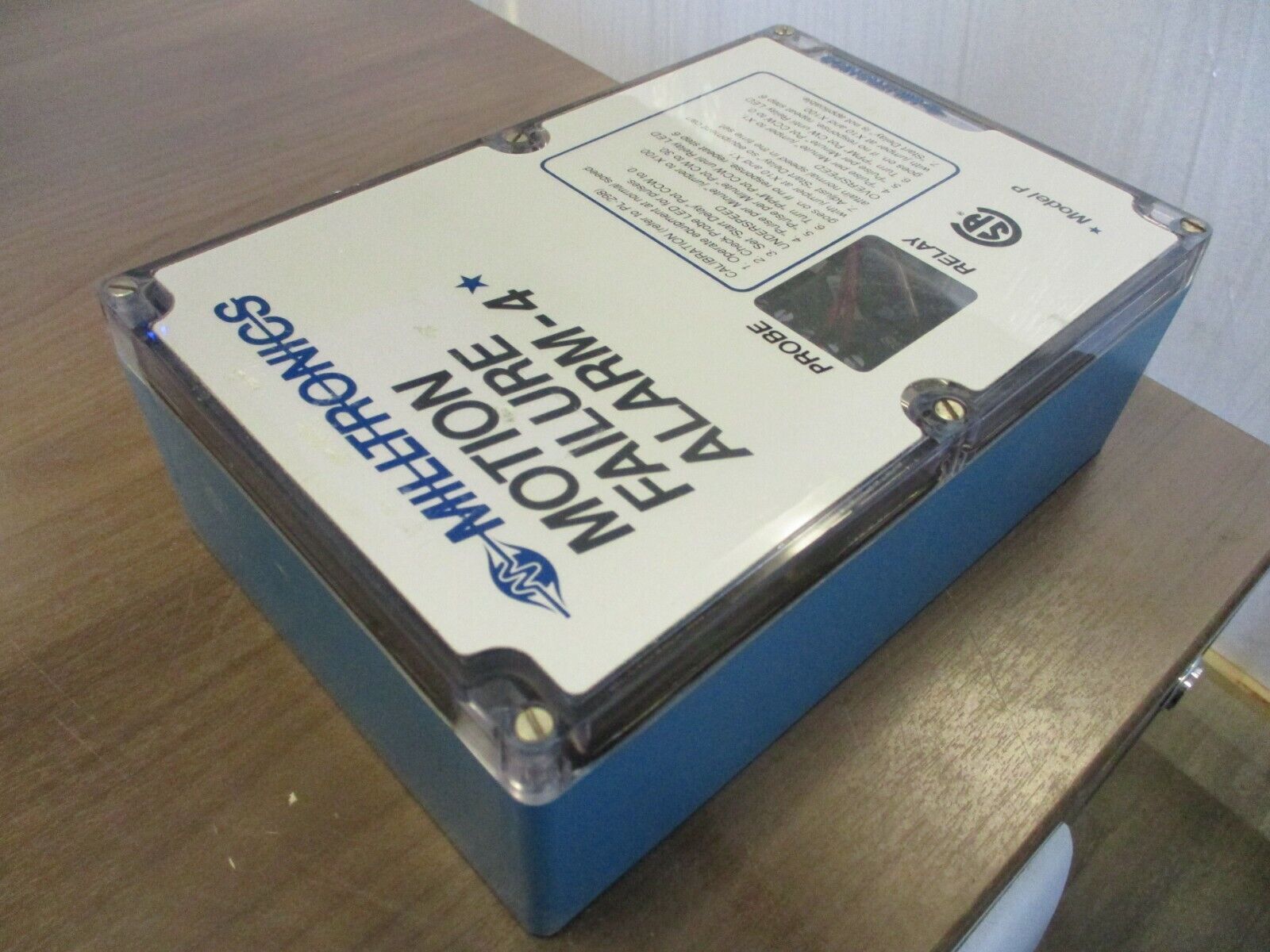 Milltronics Motion Failure Alarm-4 Model P Used