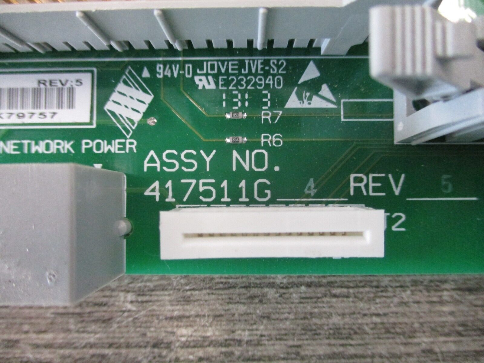 Emerson PCB 417511G4 Rev.5 Used
