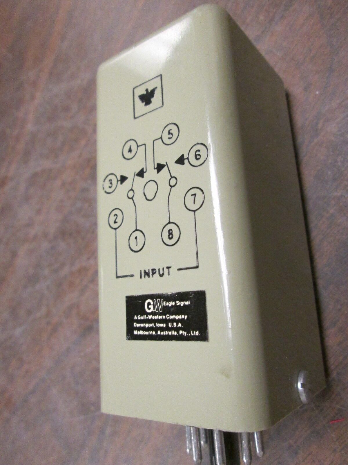 Eagle Signal Relay CG10A6 8-Pin Range: 1-10 sec Used