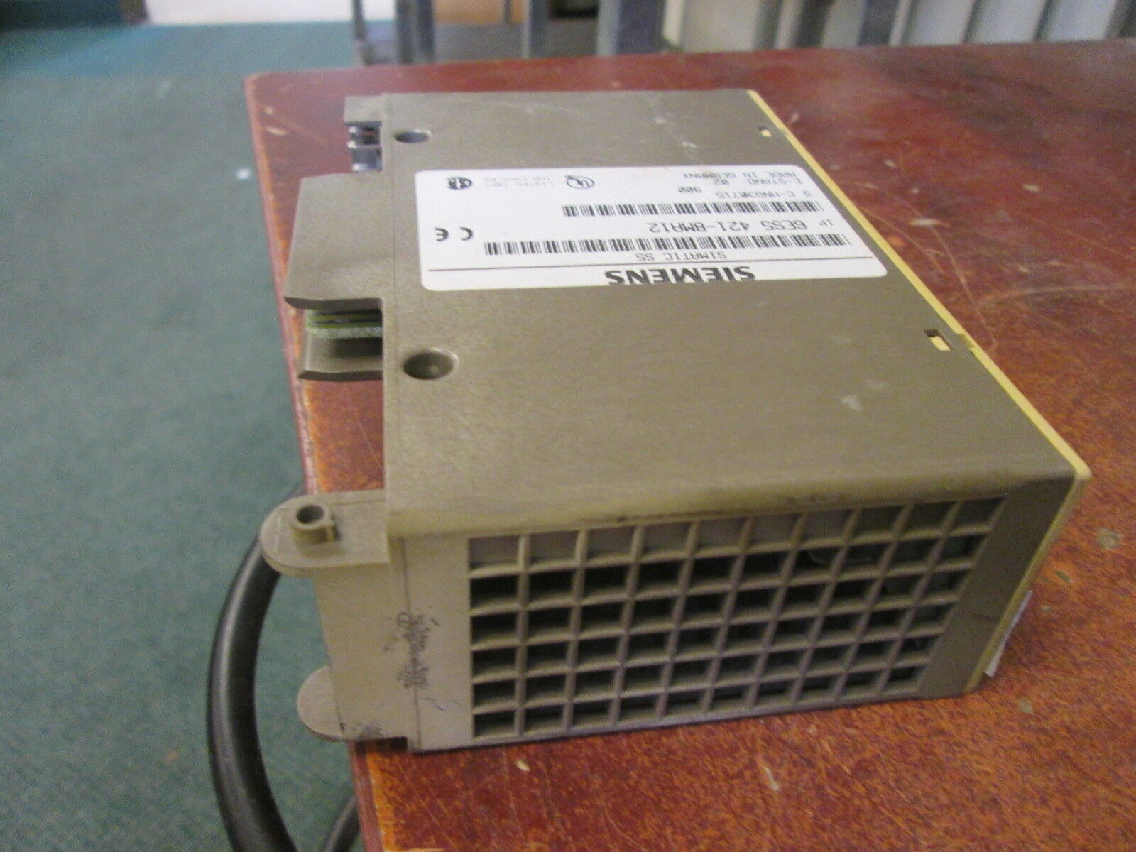 Siemens Simatic S5 Digital Input Module 6ES5 421-8MA12 8x24 VDC Used