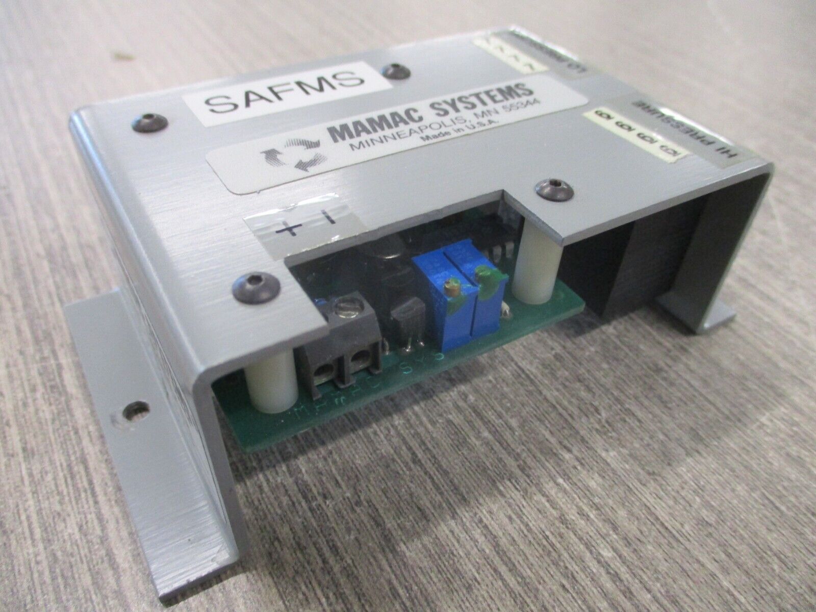 Mamac Systems Pressure Transducer PR-272-5-10-A-1-2-P Used