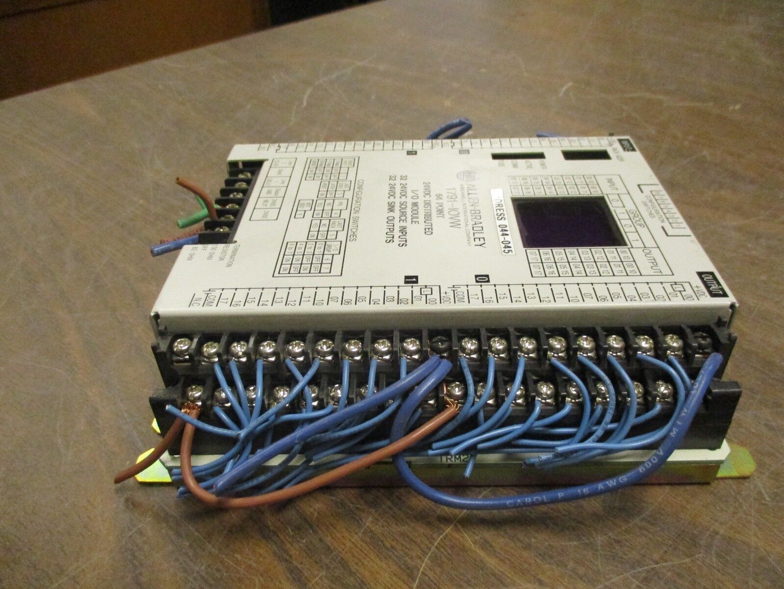 Allen-Bradley 64-Point I/O Module 1791-IOVW 24VDC Distributed Used