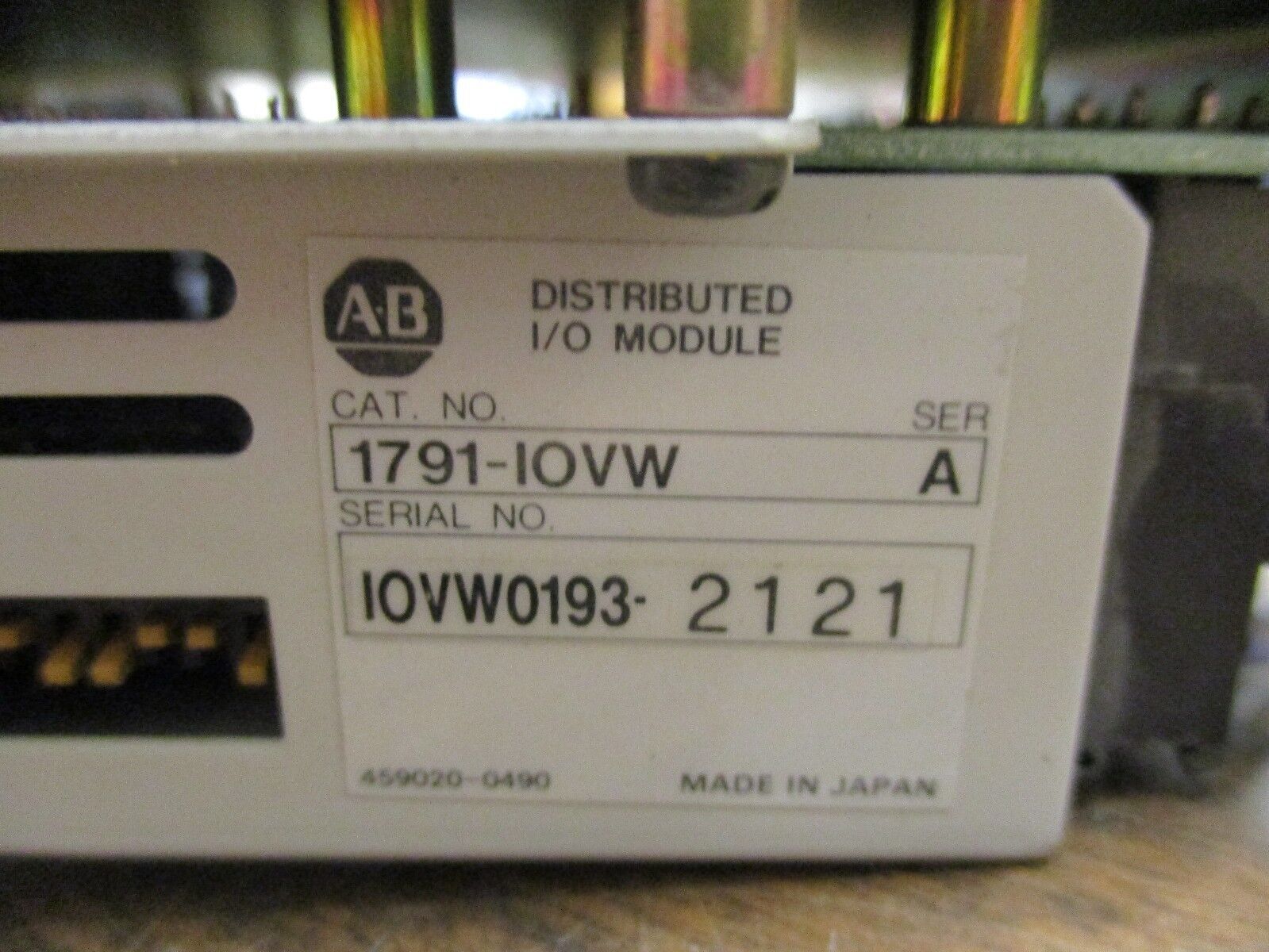 Allen-Bradley 64-Point I/O Module 1791-IOVW 24VDC Distributed Used