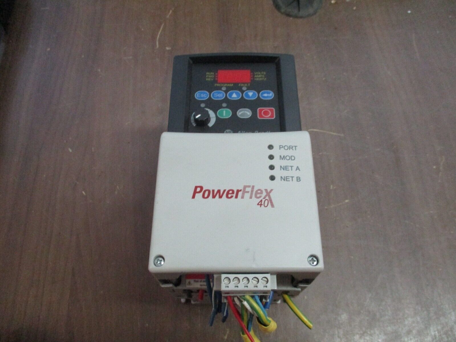 Allen-Bradley PowerFlex 40 AC Drive 22B-D1P4N104 0.5HP 3Ph Used