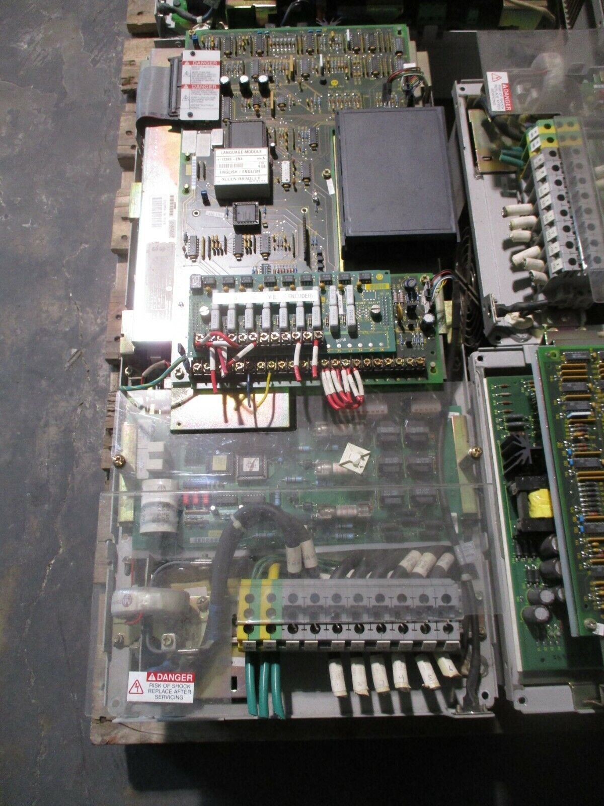 Allen-Bradley 1336 Plus AC Drive 1336S-B050-AA-EN4-GM1-L6-HA2 50HP 3Ph Used