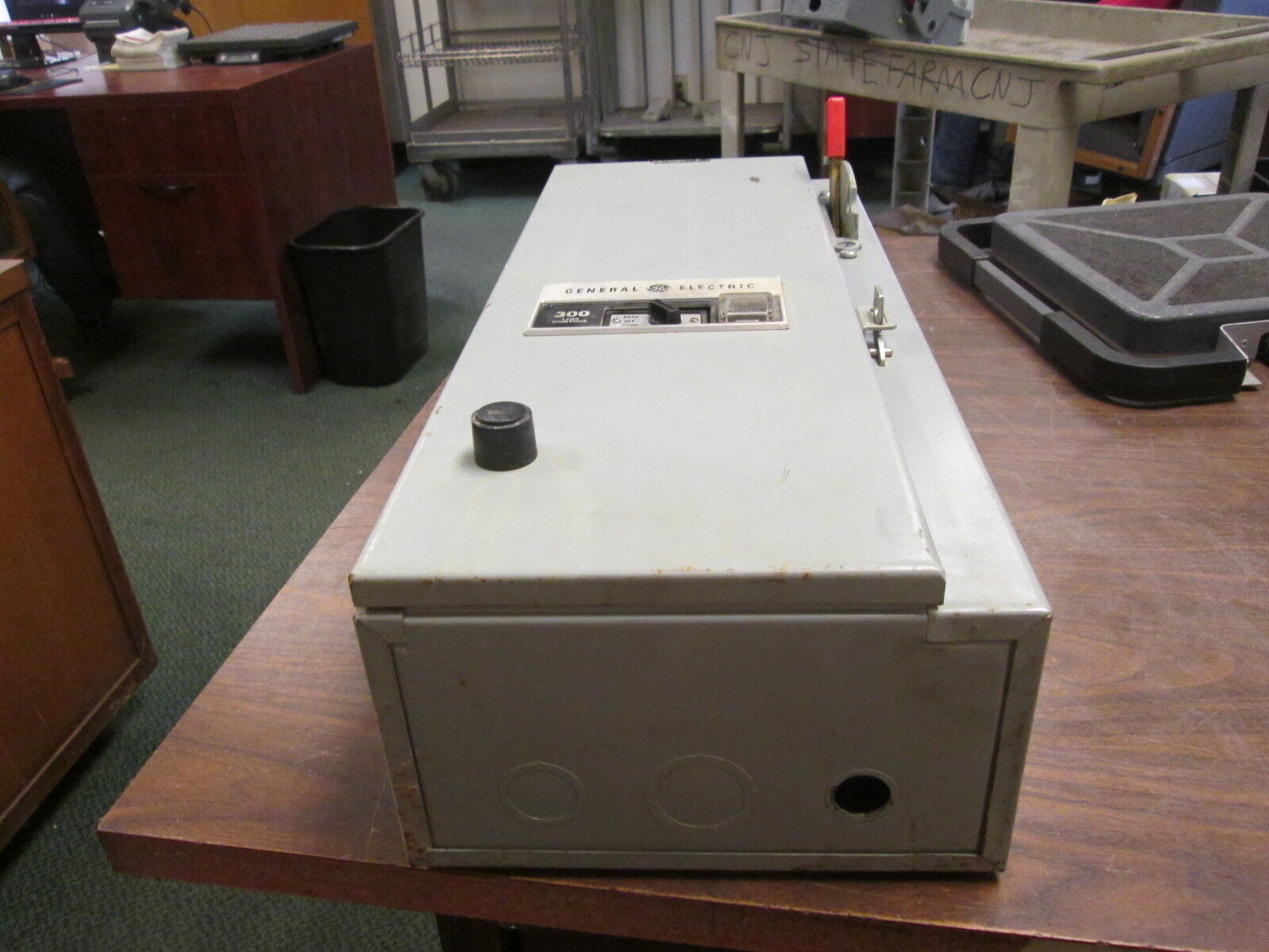 GE Fusible Combination CR308B104DYA10 115-120V Coil Size 0 18A 600V Used