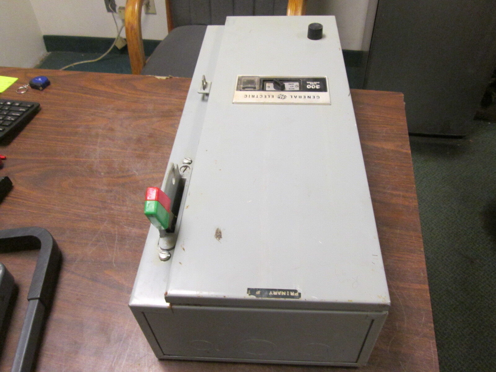 GE Fusible Combination CR308B104DYA10 115-120V Coil Size 0 18A 600V Used