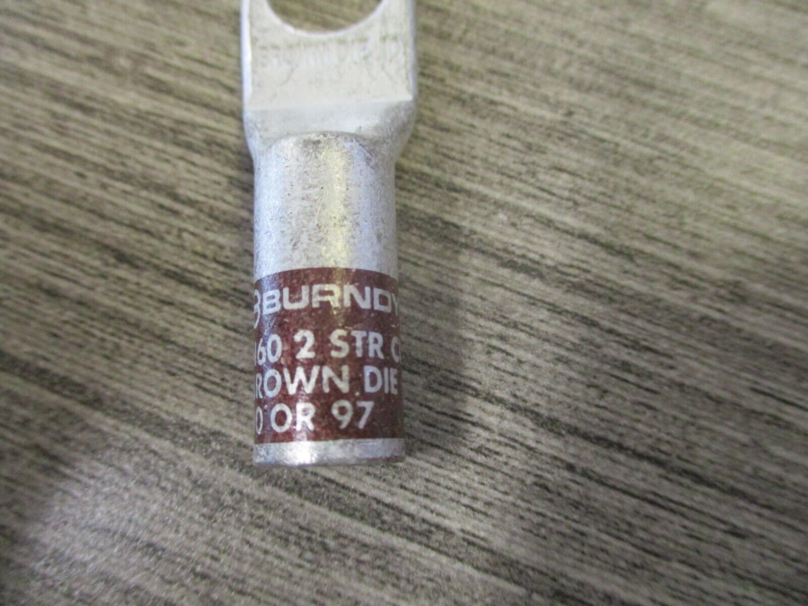 Burndy Hylug Crimp Lug YA2CL2TC38 2STR-(2) 3/8 Stud *Box of 12* Used.
