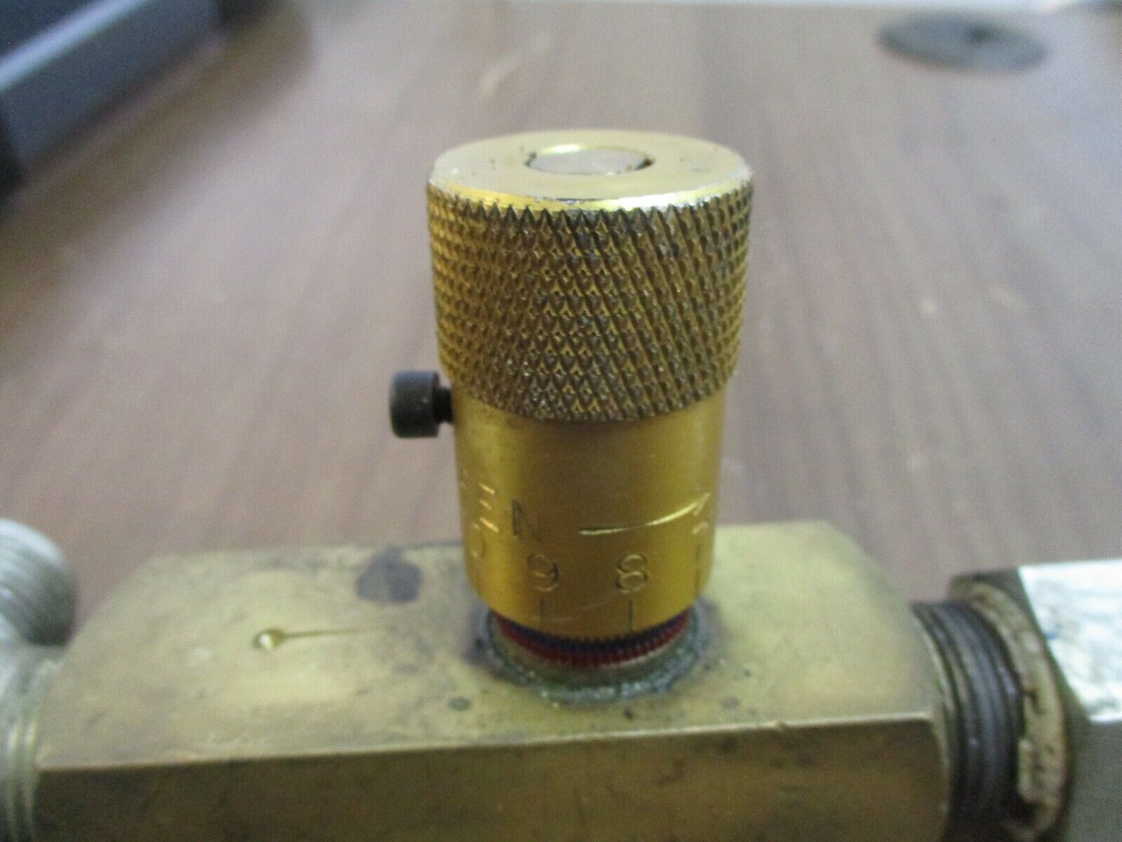 Deltrol Easy Read Flow Control Valve EF 35 B Used