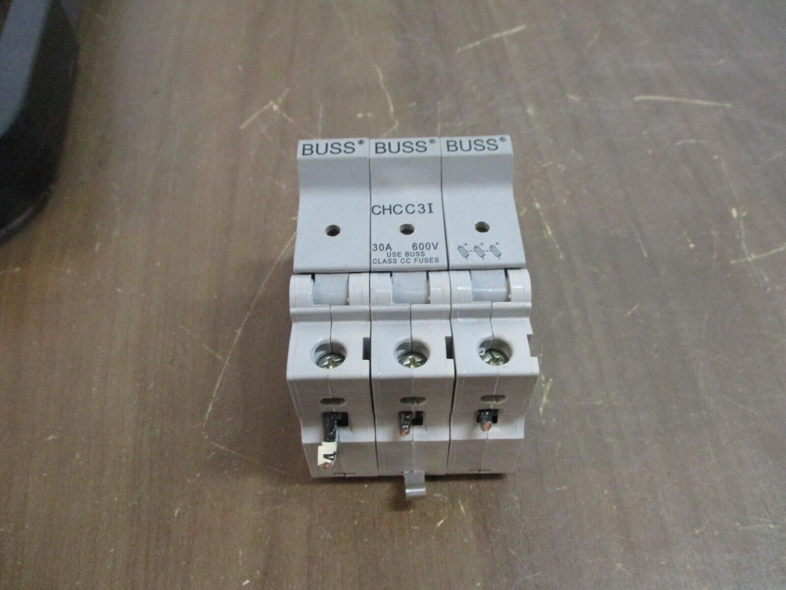 Buss Fuseholder CHCC3I 30A 600V 3P Used