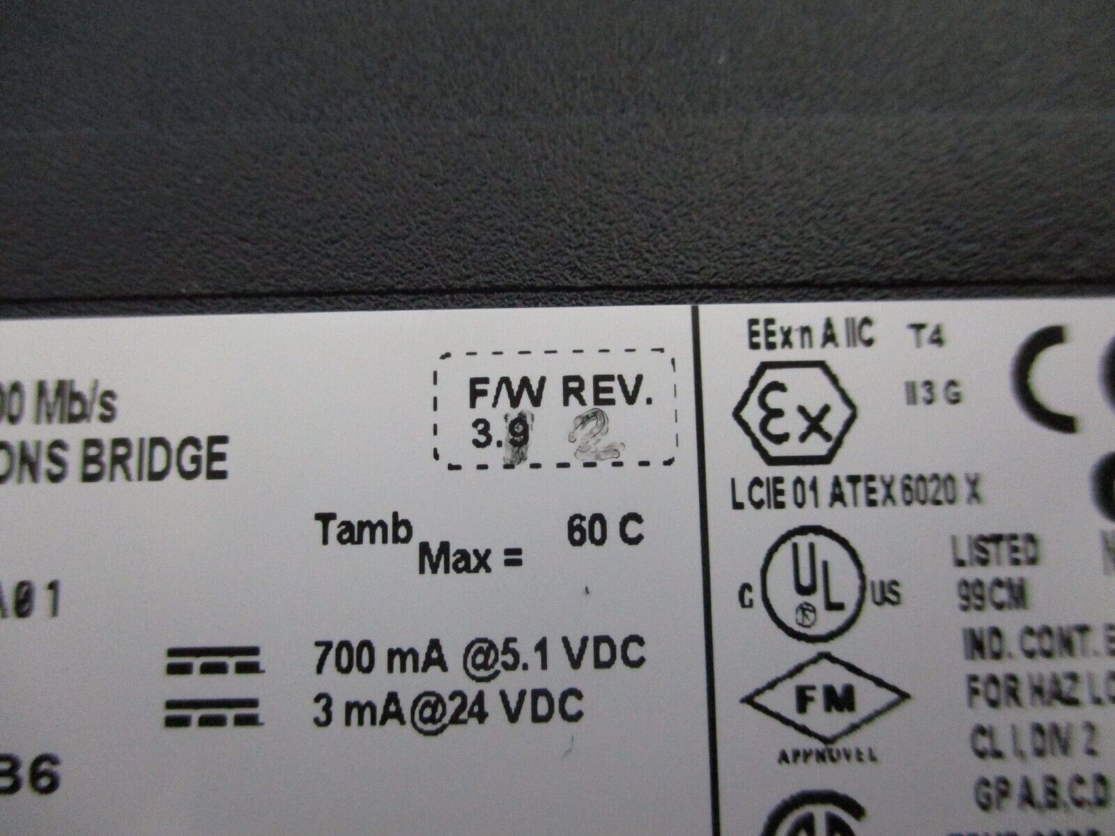 Allen-Bradley Ethernet/IP Comm. Bridge Module 1756-ENBT Ser. A Rev. R01 Used
