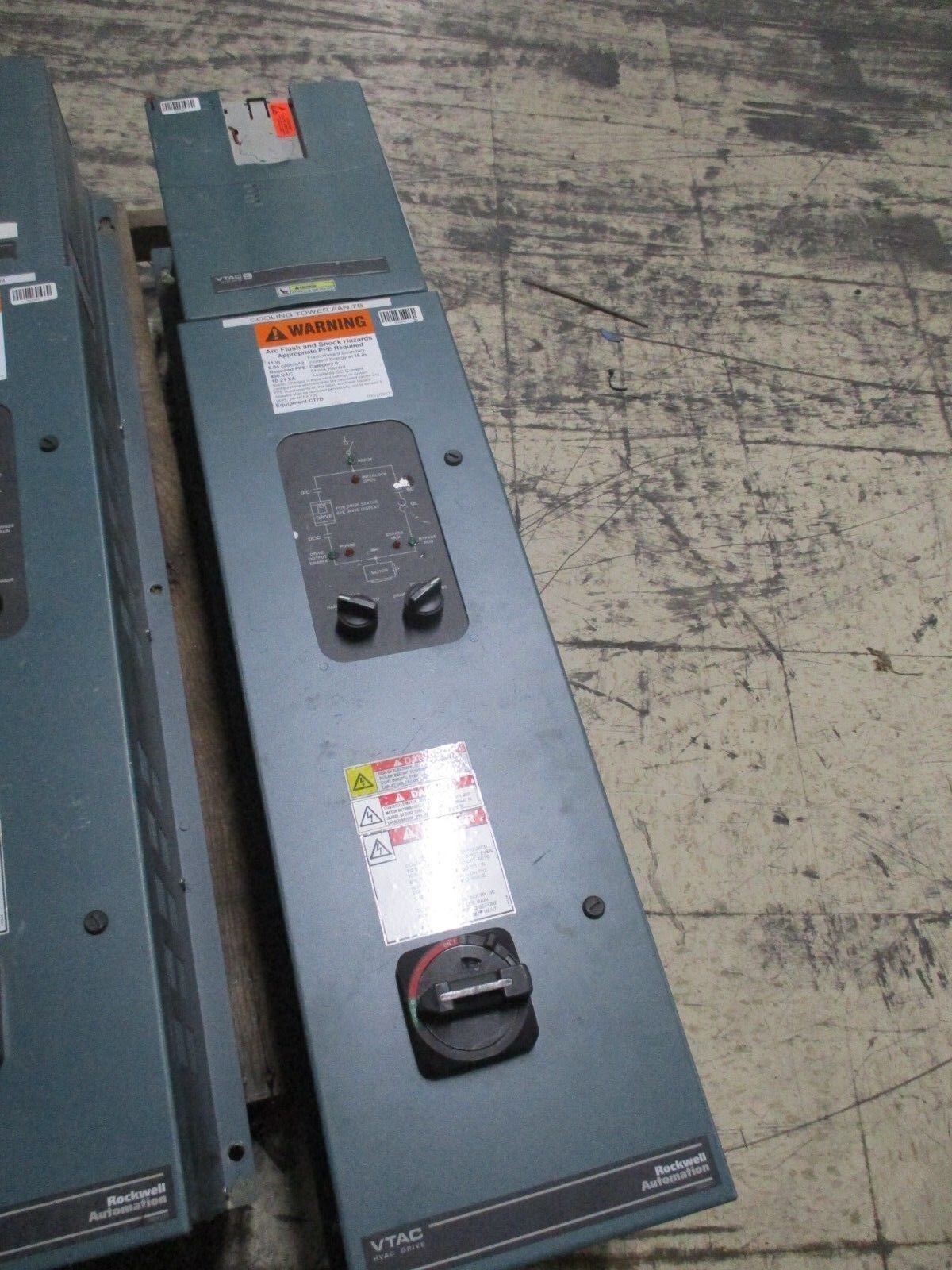 Rockwell Automation VTAC 9 AC Drive w/ Bypass 9VT-2541H0-D00 25HP 3Ph Used