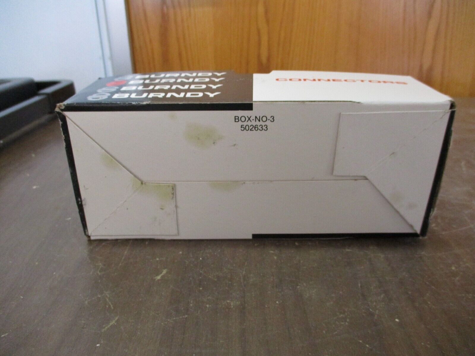 Burndy Hylug Crimp Lug YA34A1 500 AL 1-Hole 5/8" *Box of 2* New Surplus