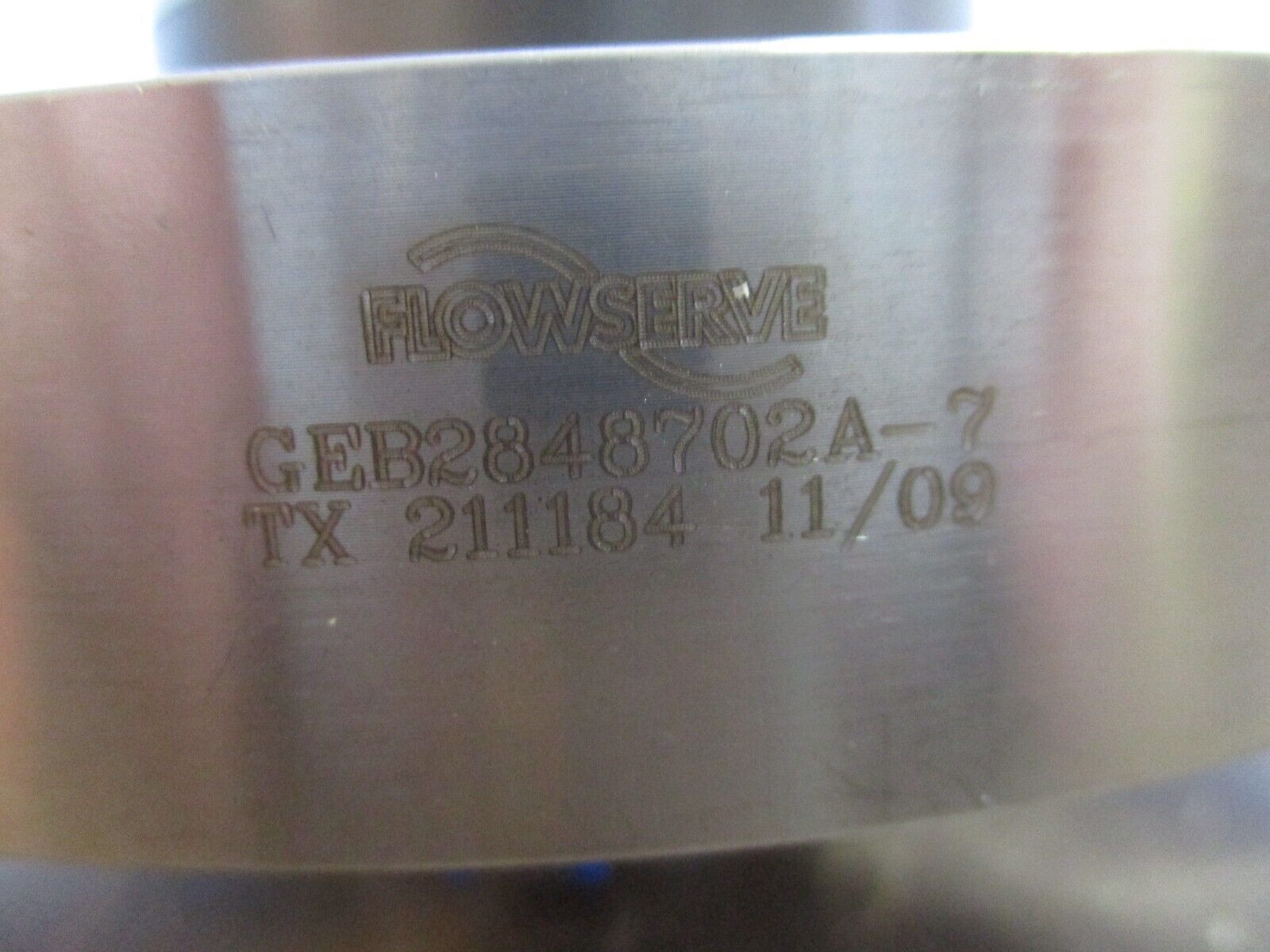 Flowserve Mechanical Seal GEB2848702A-7 Stainless Steel *No Box* New Surplus