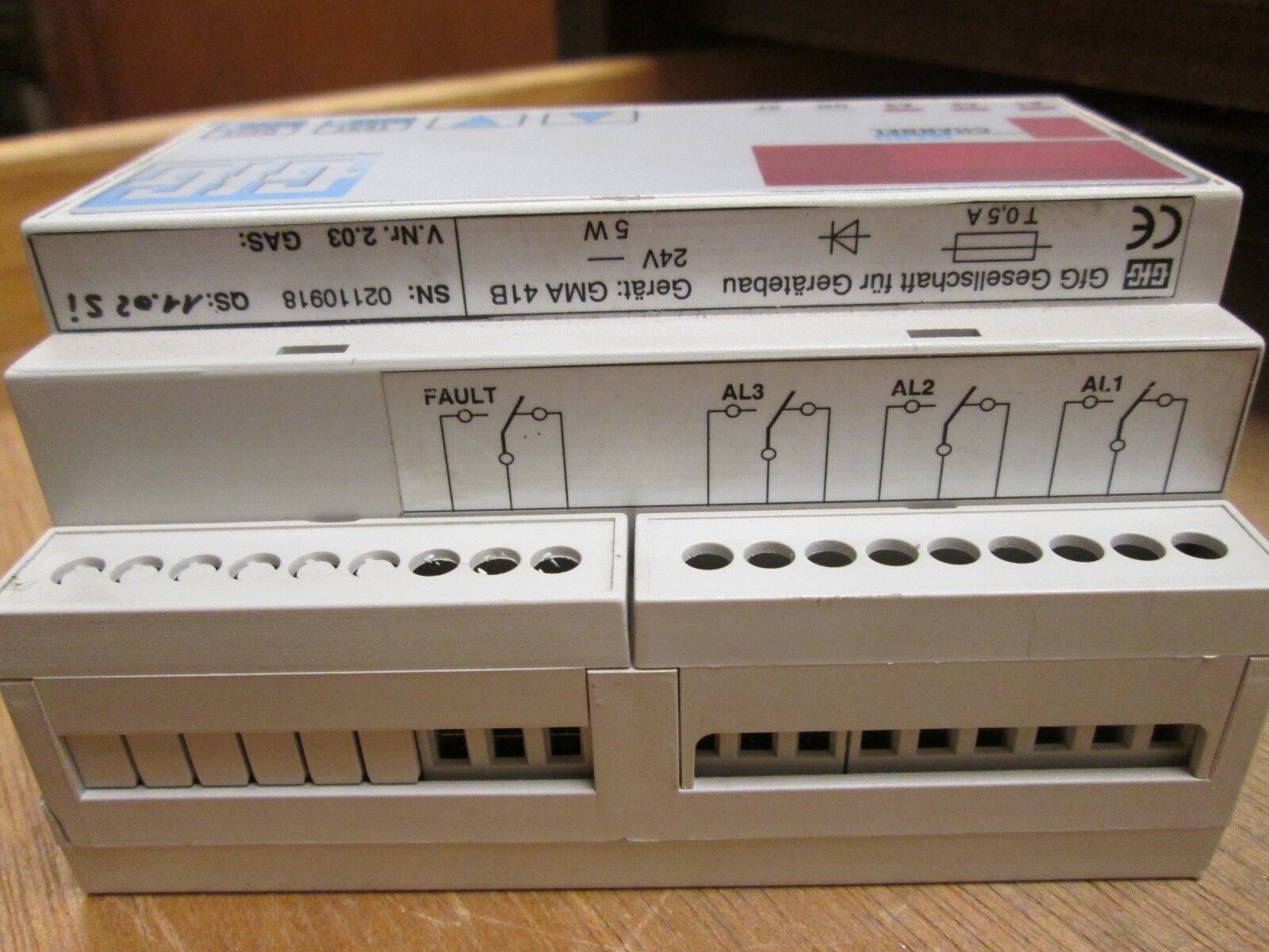 GFG Controller GMA 41B 24V 5W Used