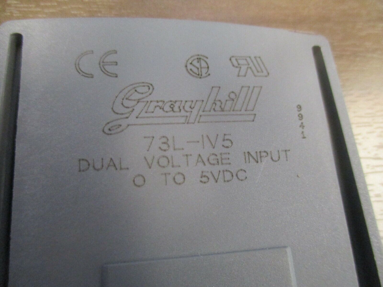 Grayhill Dual Voltage Input Module 73L-IV5 0 - 5VDC Used