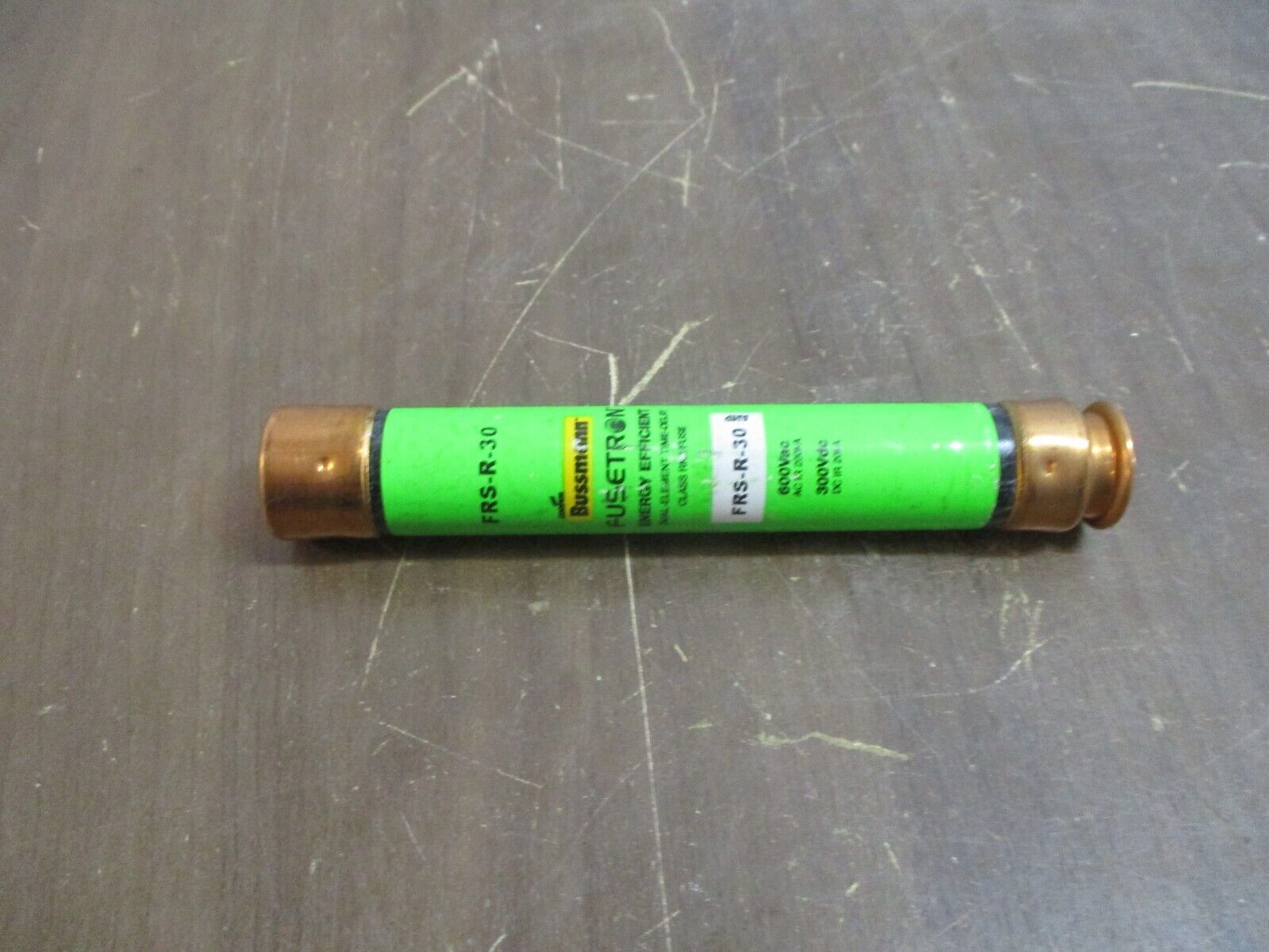 Bussmann Fusetron Energy Efficient Fuse FRS-R-30 30A 600V *Lot of 2* Used