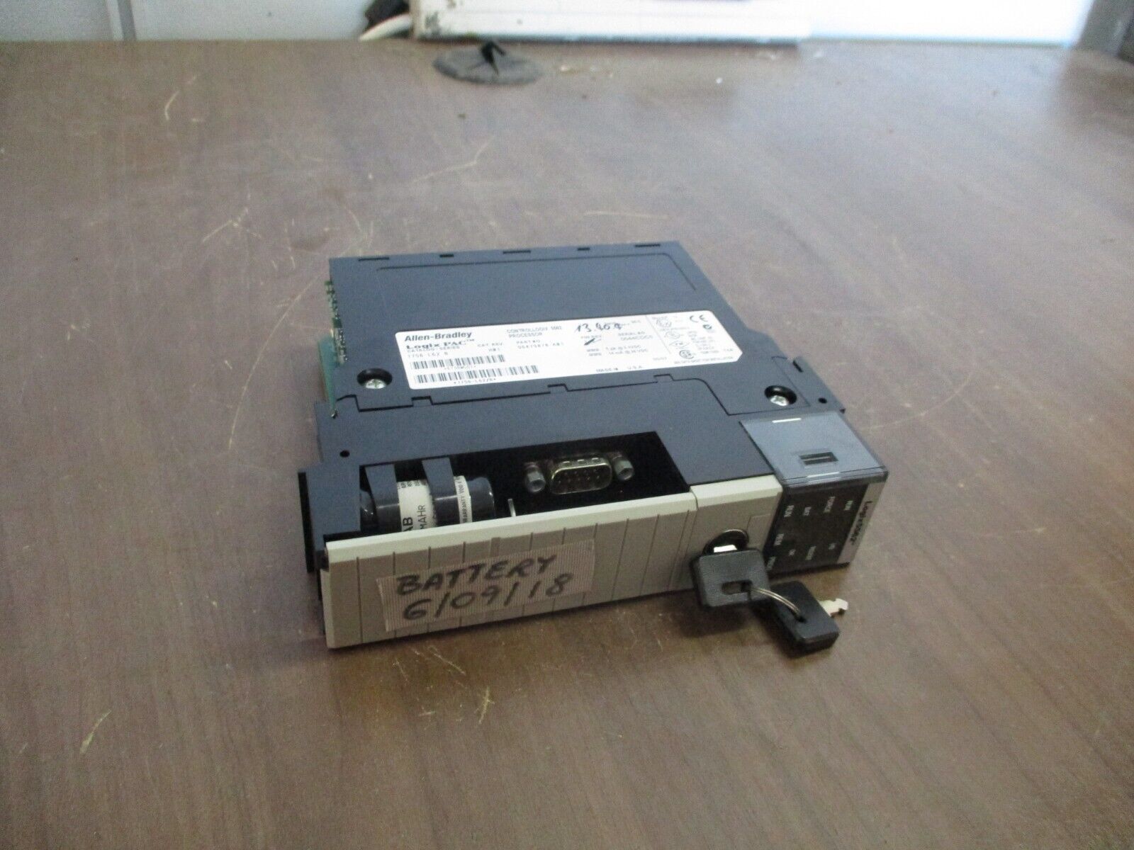 Allen-Bradley Logix PAC ControlLogix 5562 Processor Unit 1756-L62 Ser. B Used