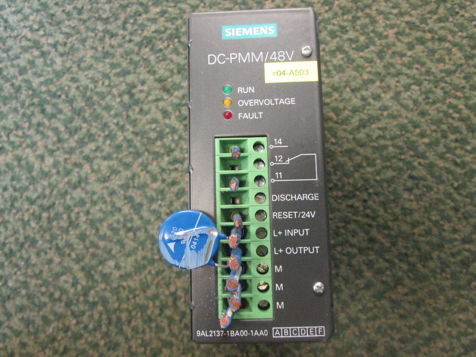 Siemens Power Management Module DC-PMM/48V 48 VDC 15W Used