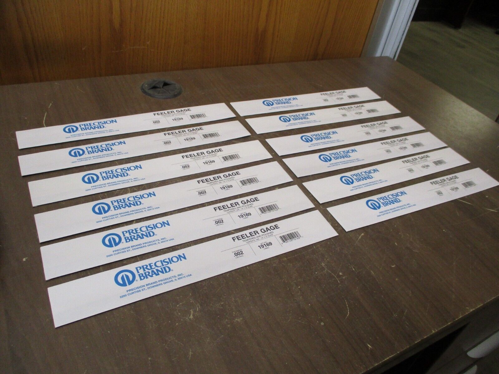 Precision Brand Feeler Gage 19170 Thickness: 0.002 *Box of 12* New Surplus