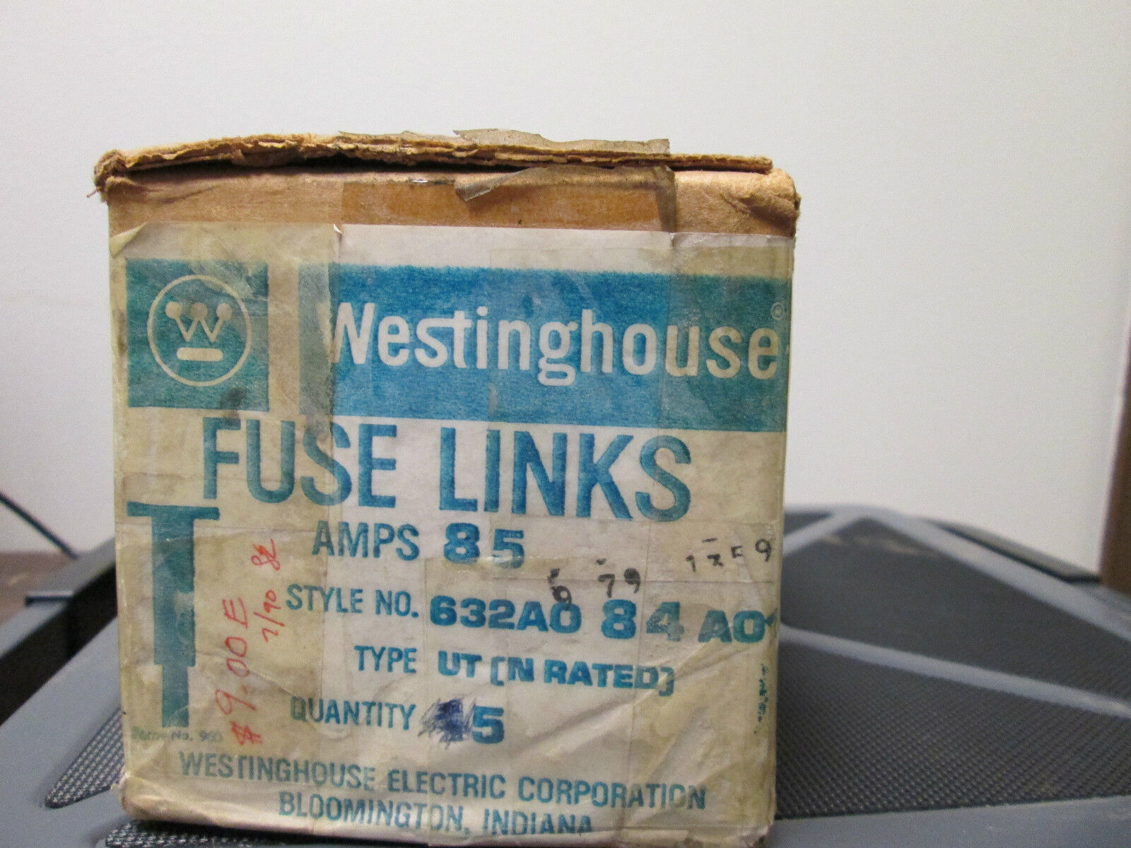 Westinghouse 632A084A01 Type UT 85A Fuse Links *New In Box* Box of 5