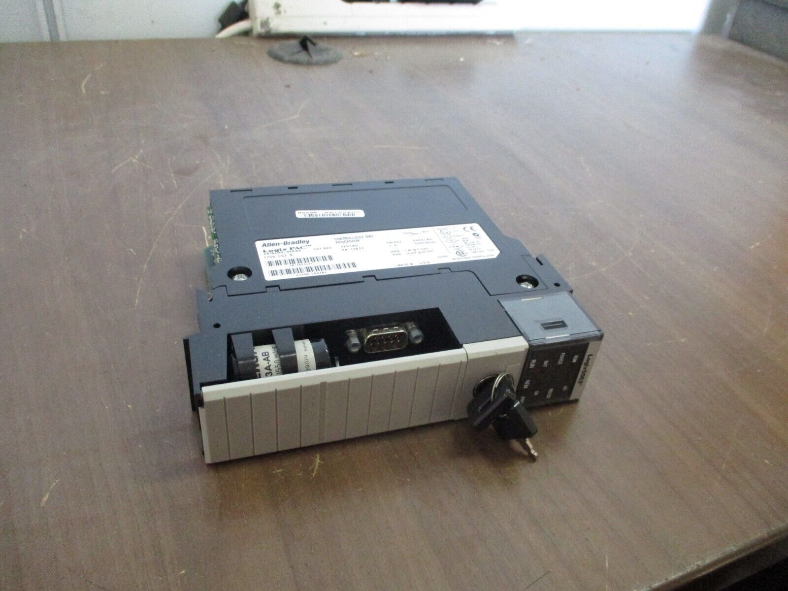 Allen-Bradley Logix PAC ControlLogix 4MB Memory Controller 1756-L62 Ser B Used