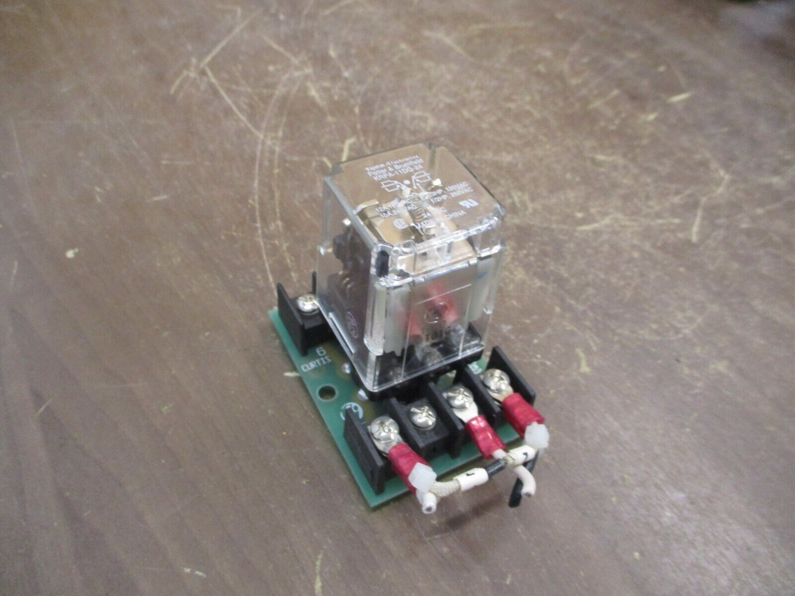Tyco / Potter & Brumfield Relay w/ Base KRPA-11DG-24 24V Coil Used