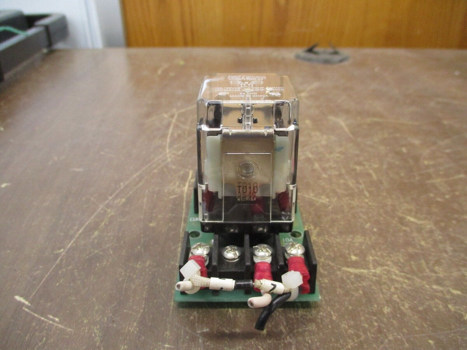 Tyco / Potter & Brumfield Relay w/ Base KRPA-11DG-24 24V Coil Used