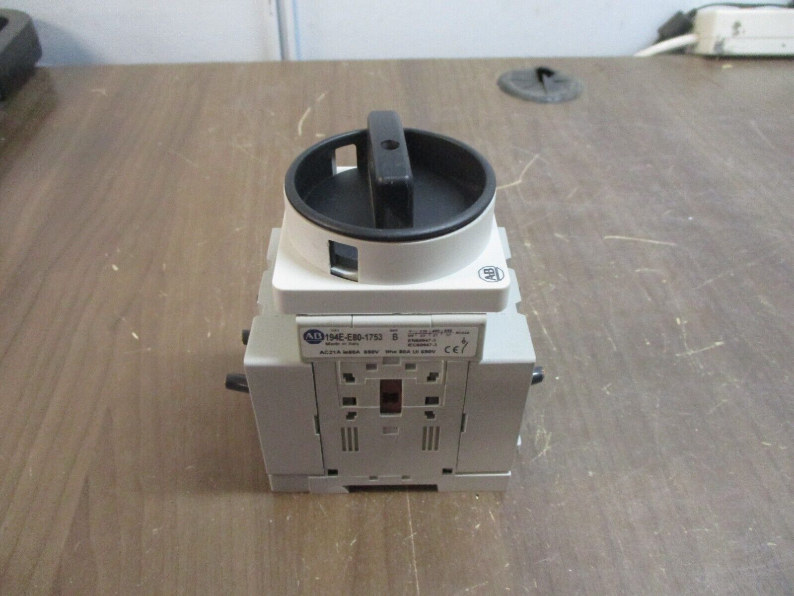 Allen-Bradley Disconnect Switch 194E-E80-1753 Ser. B 80A 600V Used