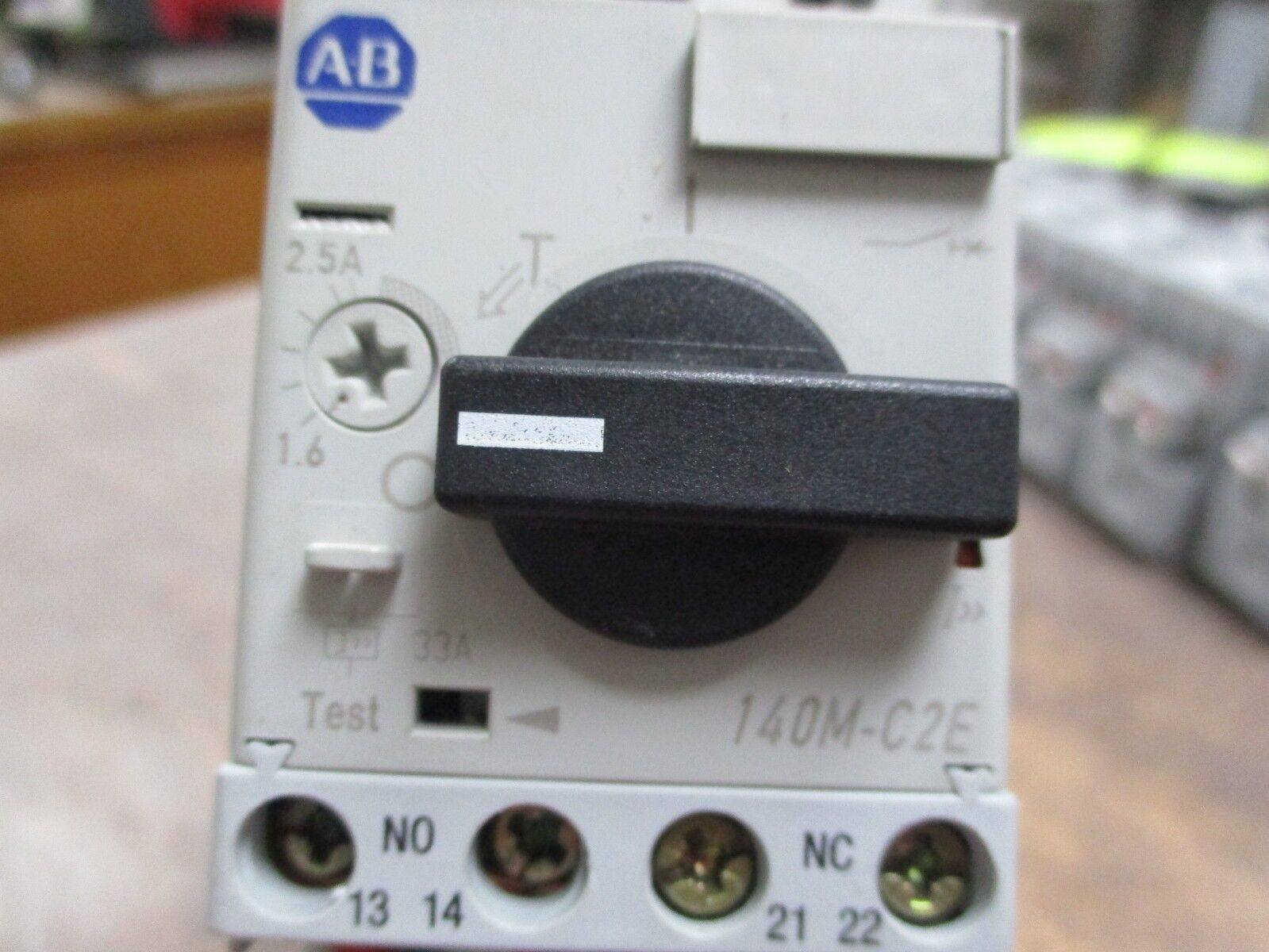 Allen-Bradley Starter 190E-AND2-CB25C-V Ser. A 120V Coil 25A 600V Trip:1.6-2.5A