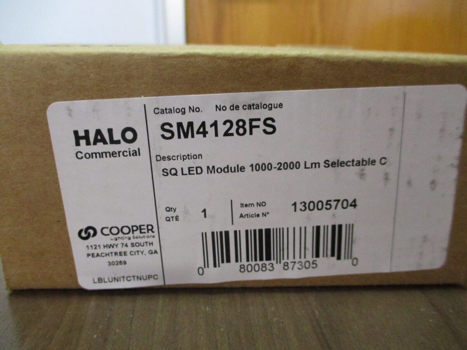 Eaton Halo Commercial LED Module SM4128FS 1000-2000Lm SQ New Surplus