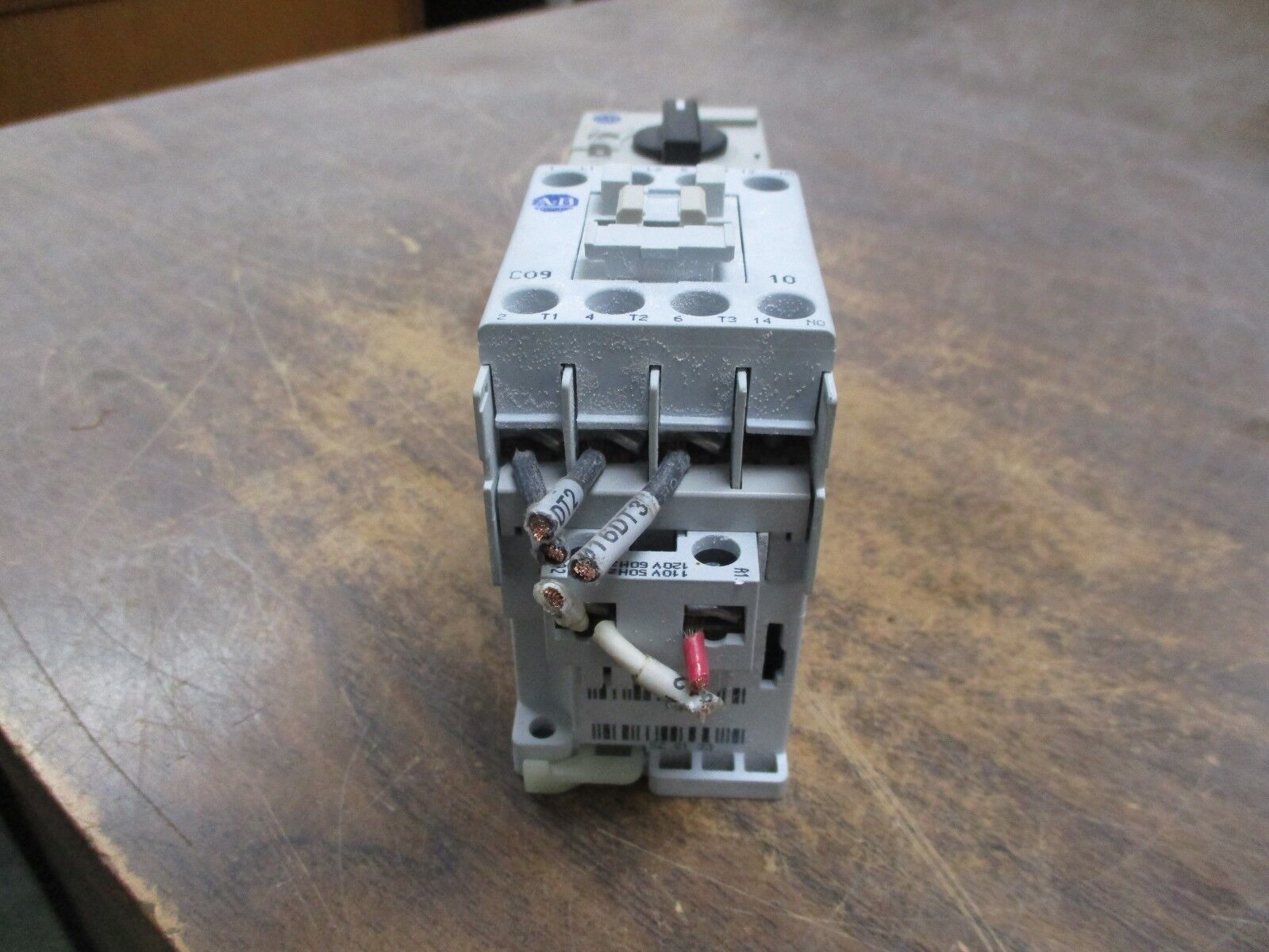 Allen-Bradley Starter 190E-AND2-CB25C 120V Coil 25A 600V Trip: 1.6-2.5A Used