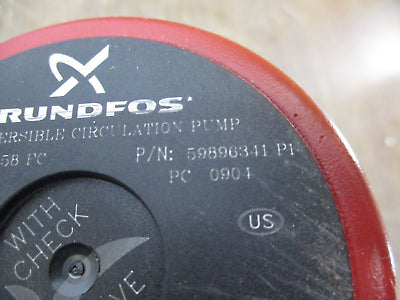 Grundfos Nonsubmersible Circulation Pump 59896341 P1 Type UPS 15-58 FC 115V 1Ph