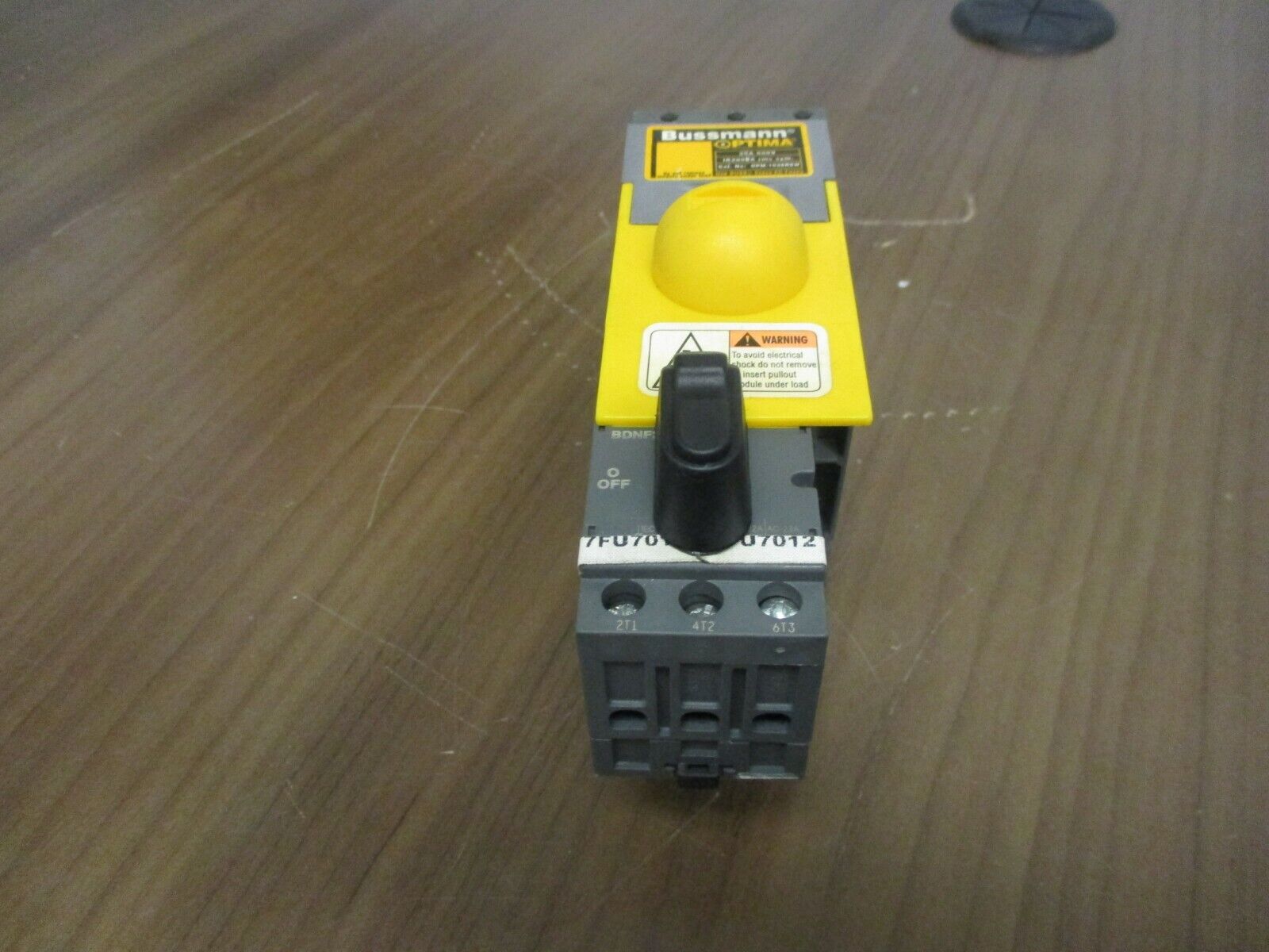 Bussman Optima Motor Protector OPM-1038RSW 30A 600V Used