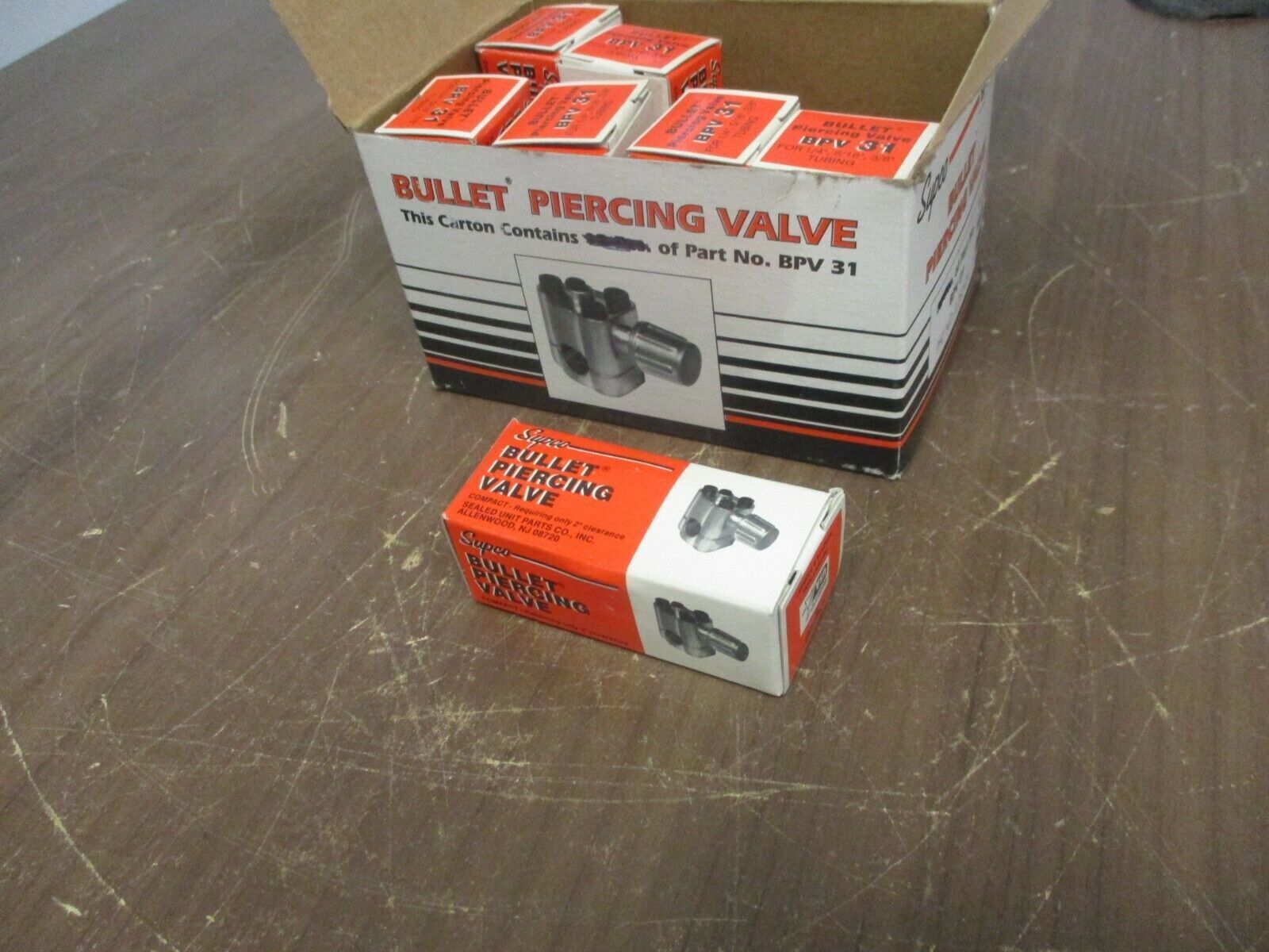 Supco Bullet Piercing Valve BPV 31 For 1/4, 5/16, 3/8" Tubing **Box of 7** New
