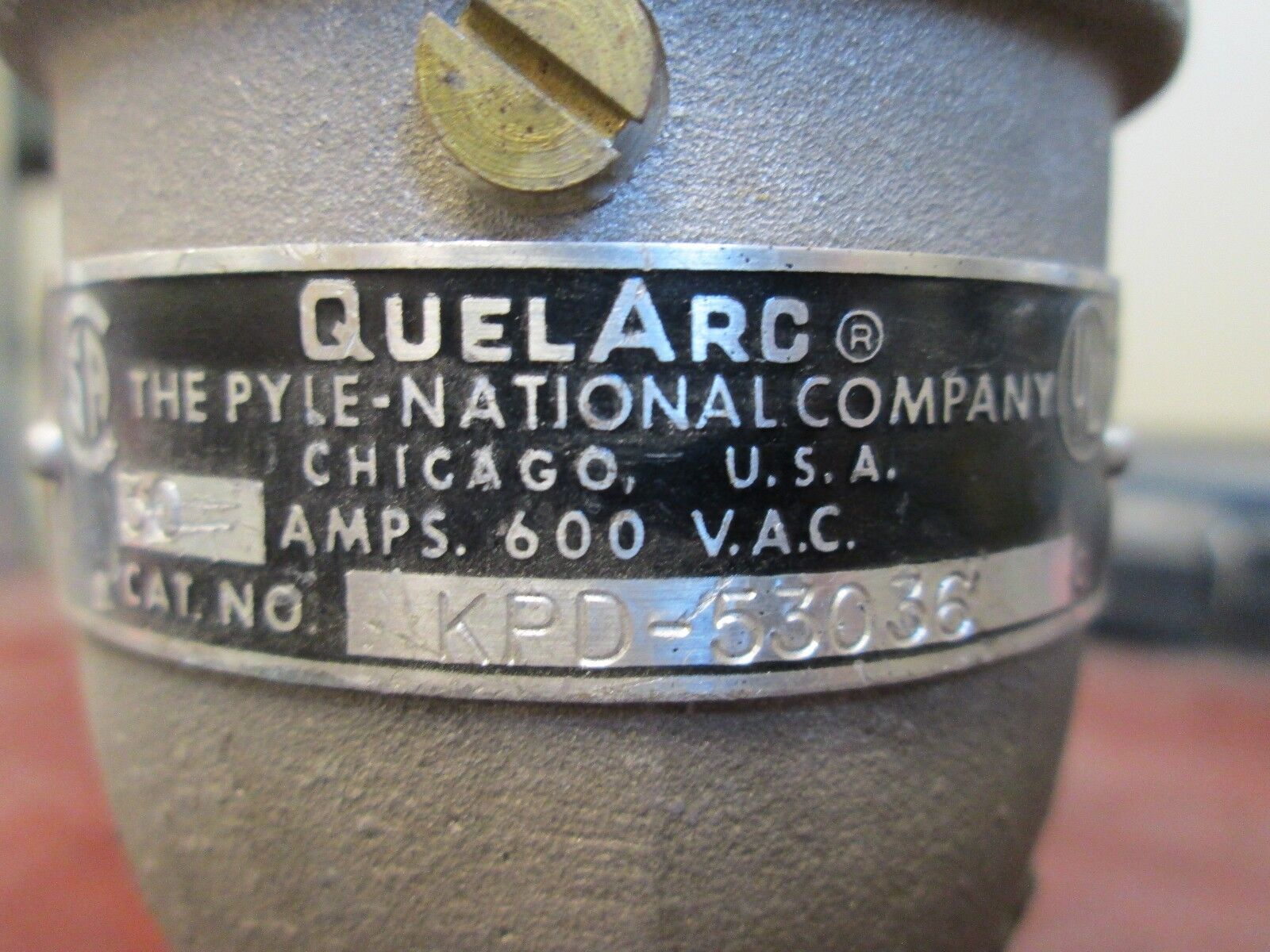 Pyle-National Receptacle KDP-53036 30A 600V 3W Used