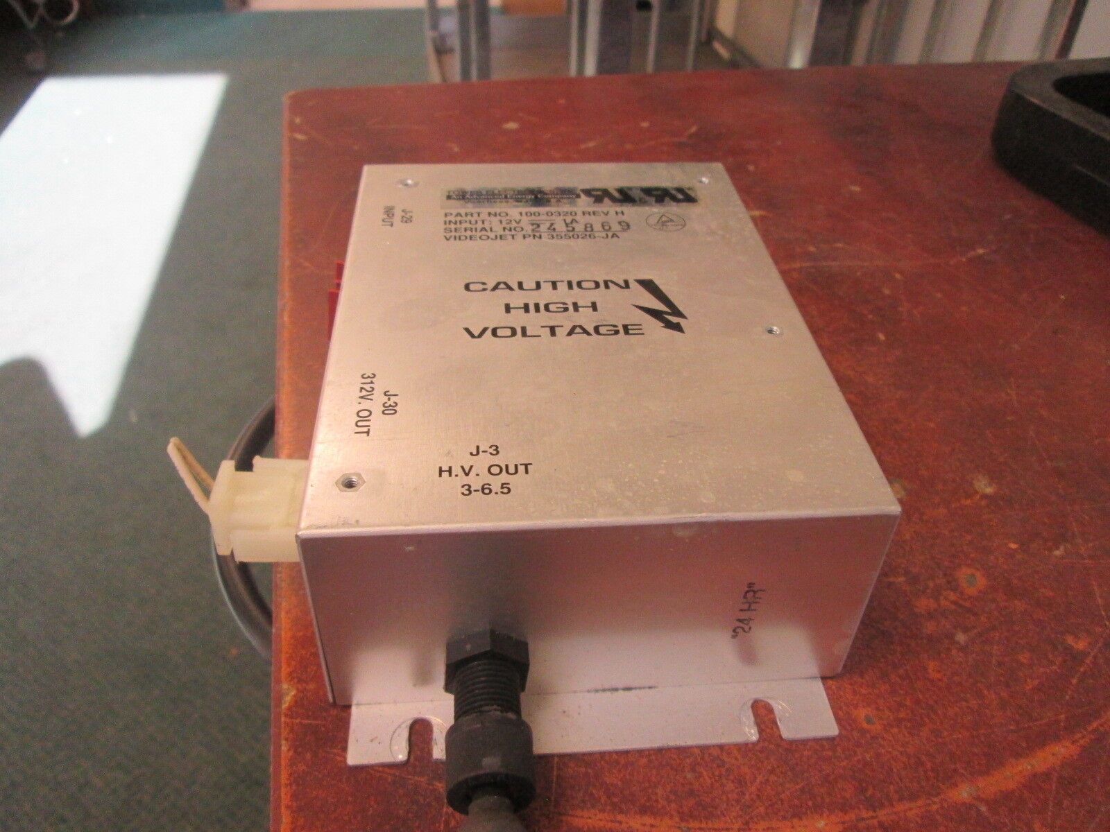 Tower Electronics Power Supply 100-0320 12V 1A Used