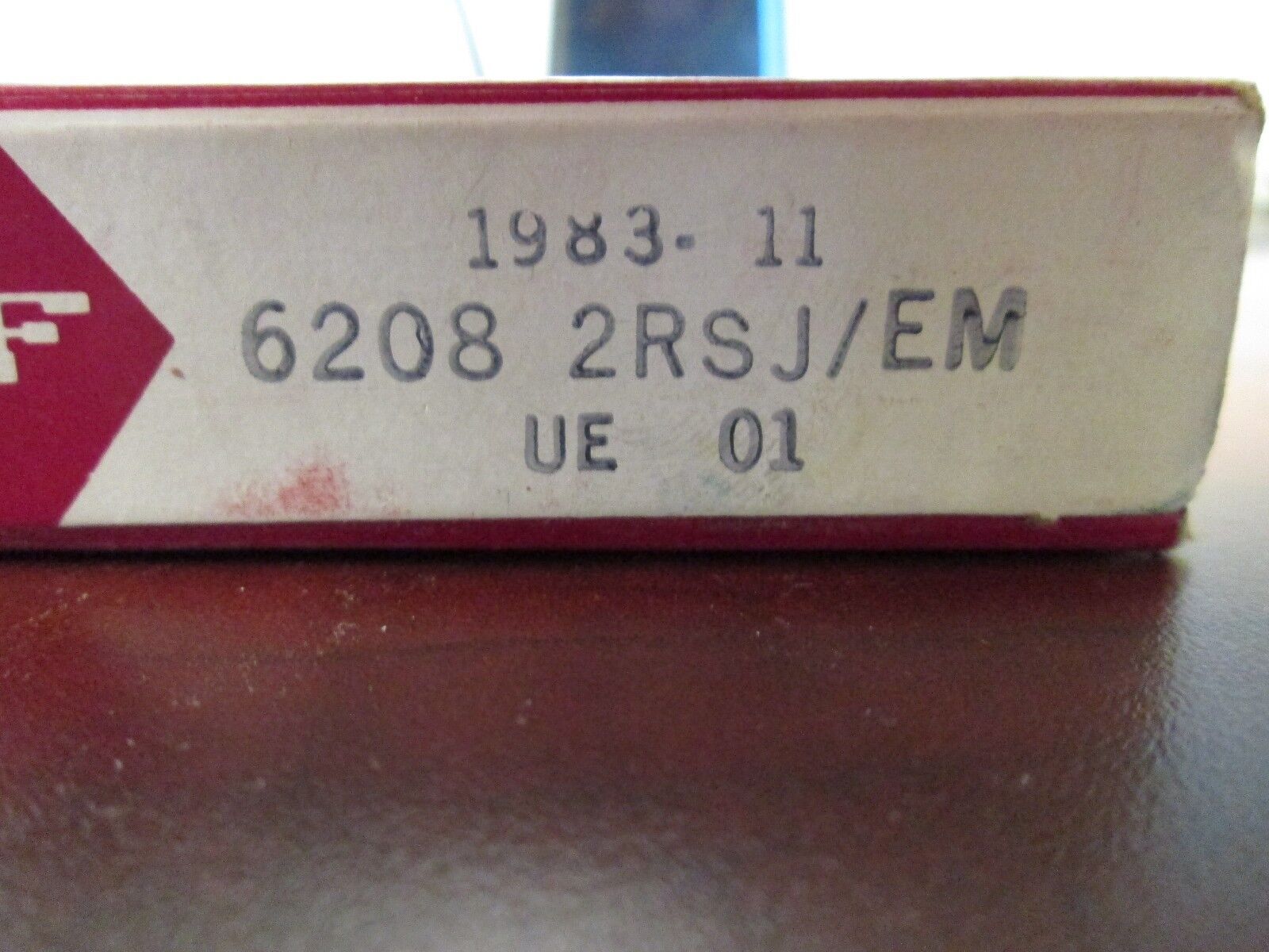 SKF Ball Bearing 6208-2RSJ/EM New Surplus