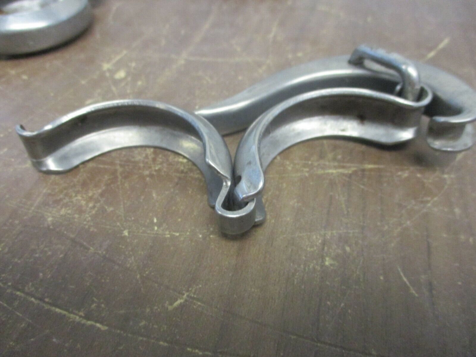 Misc. Brand Stainless Steel Sanitary Clamp Size: 1.5" Used **Lot of 4**