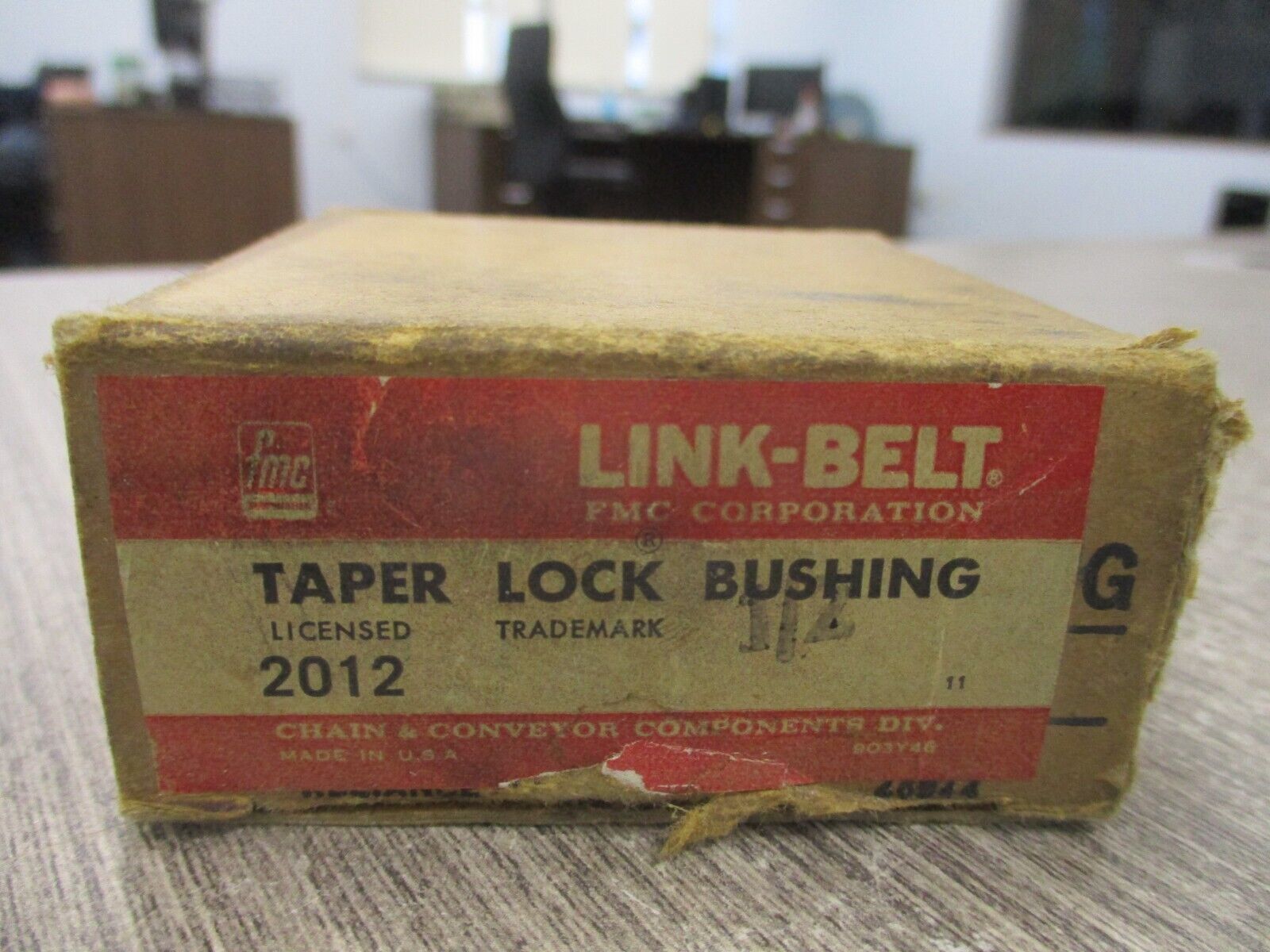 Link-Belt Taper Lock Bushing 2012 New Surplus