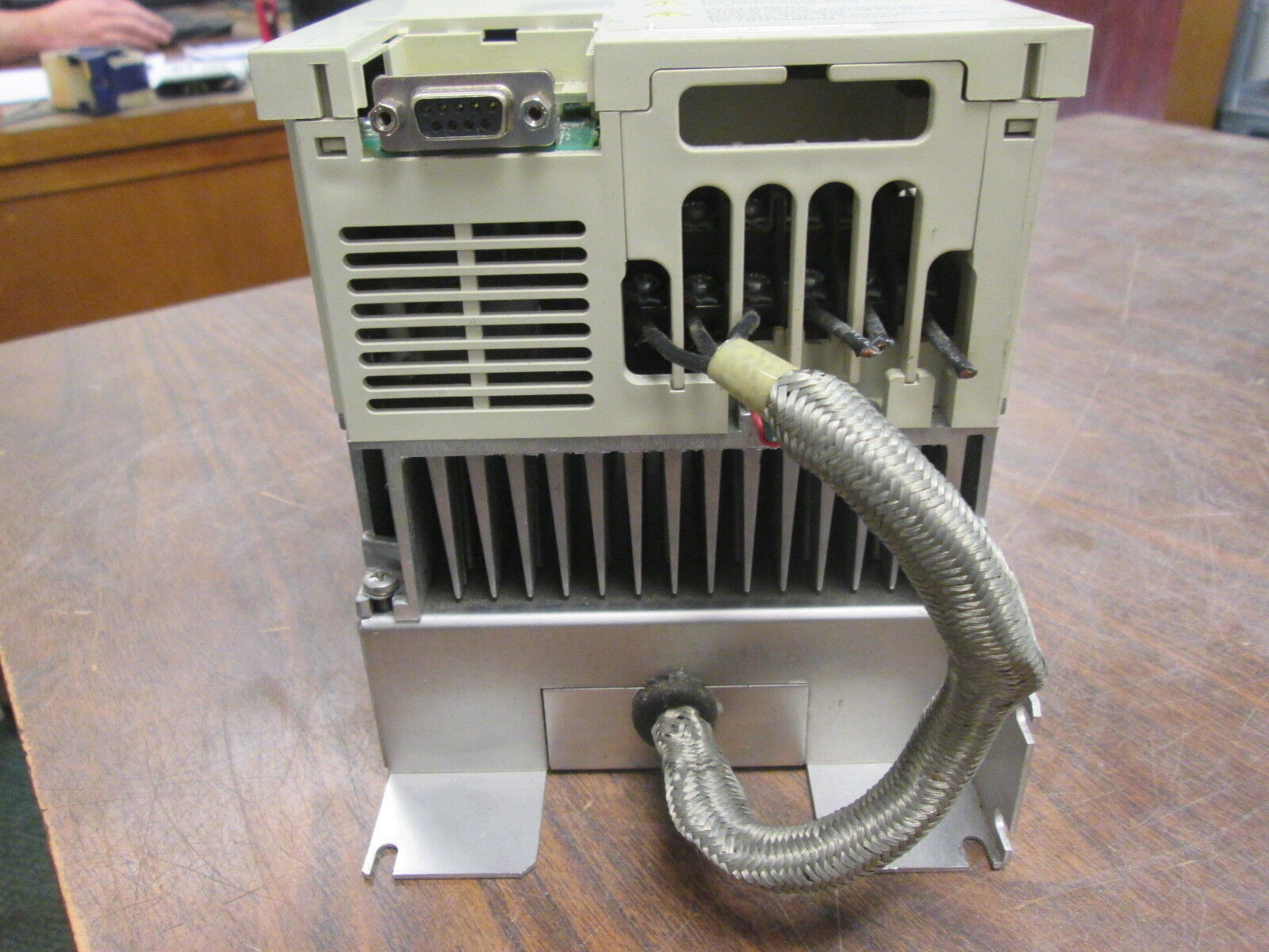 Mitsubishi E500 AC Drive w/ RFI Filter FR-E540-075K-EC 0.75KW 3Ph, Used