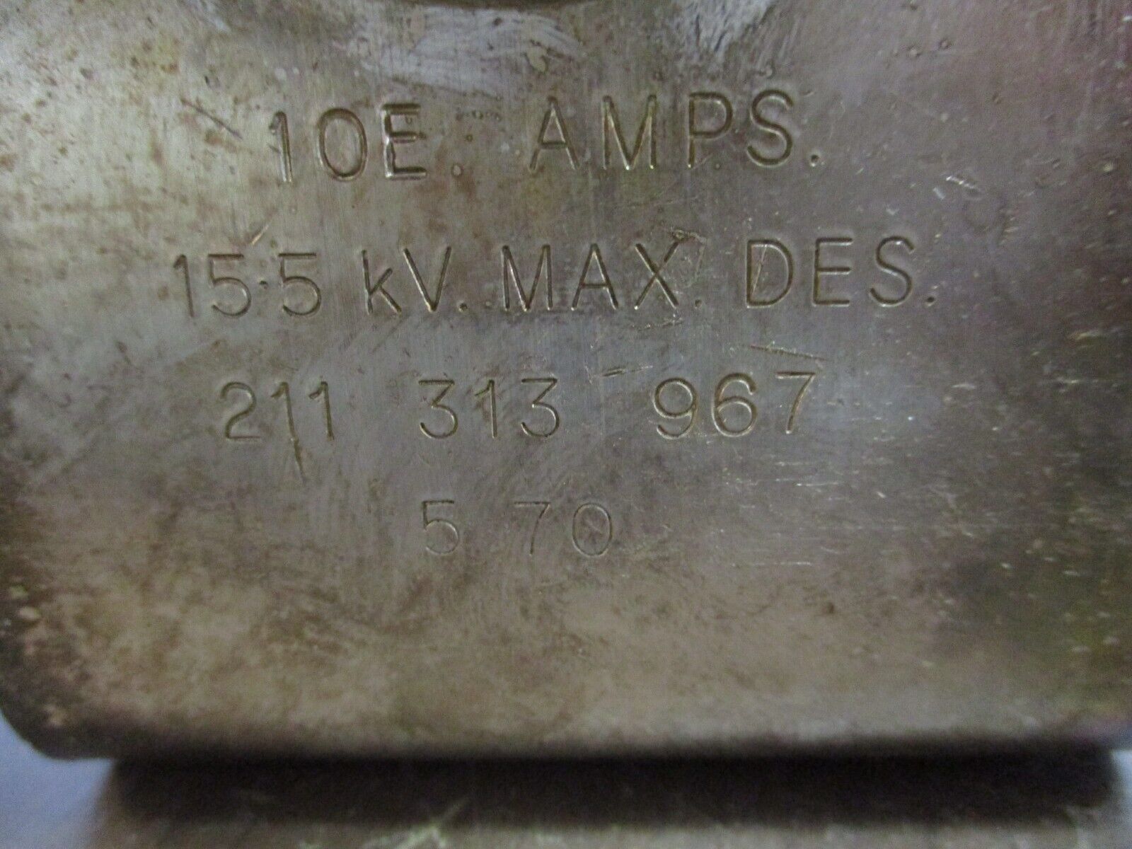 ITE Fuse 211-313-967 10E 15.5kV New Surplus