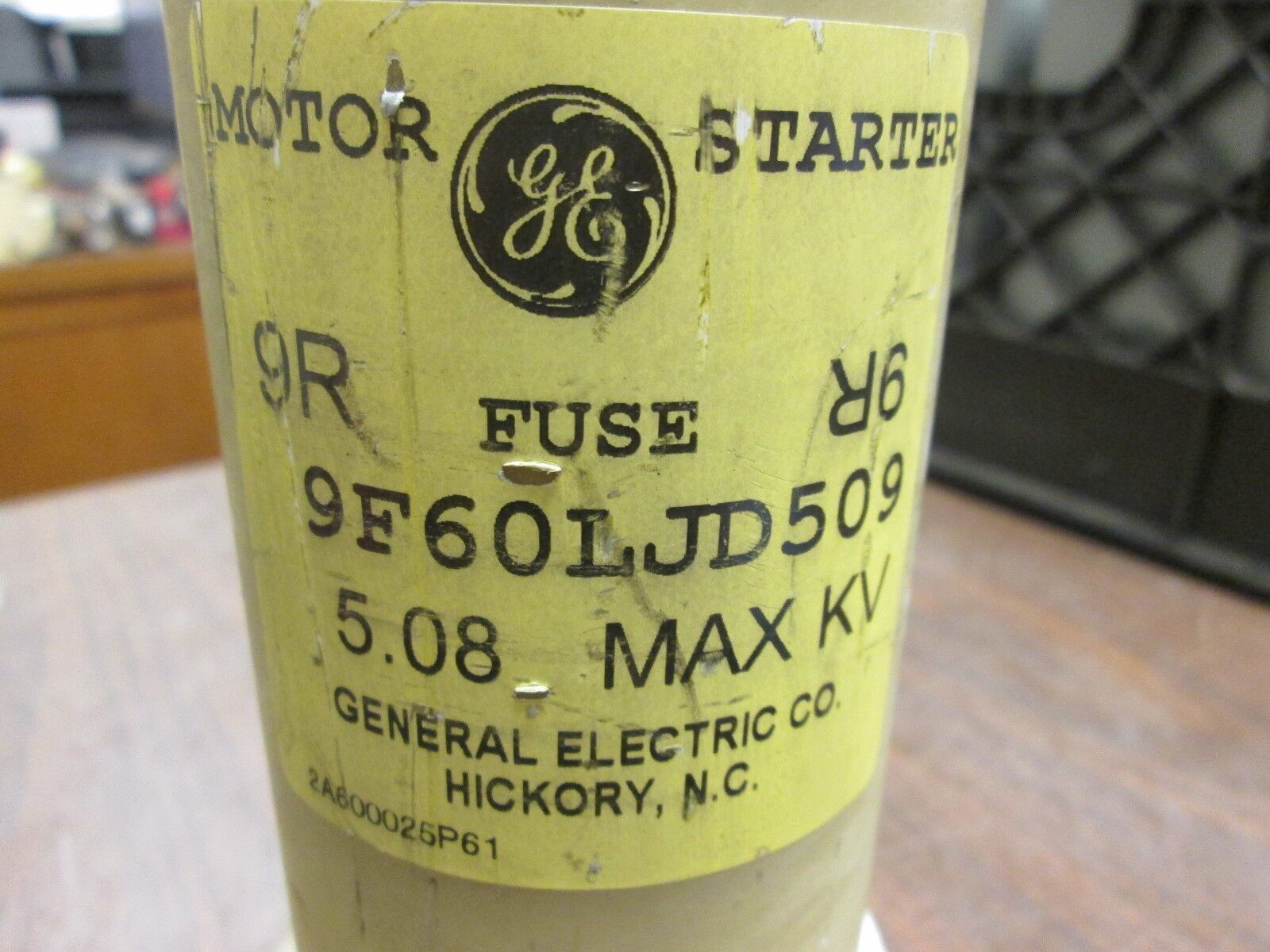 GE Fuse 9F60LJD509 5.08 Max KV 9R Amps Used